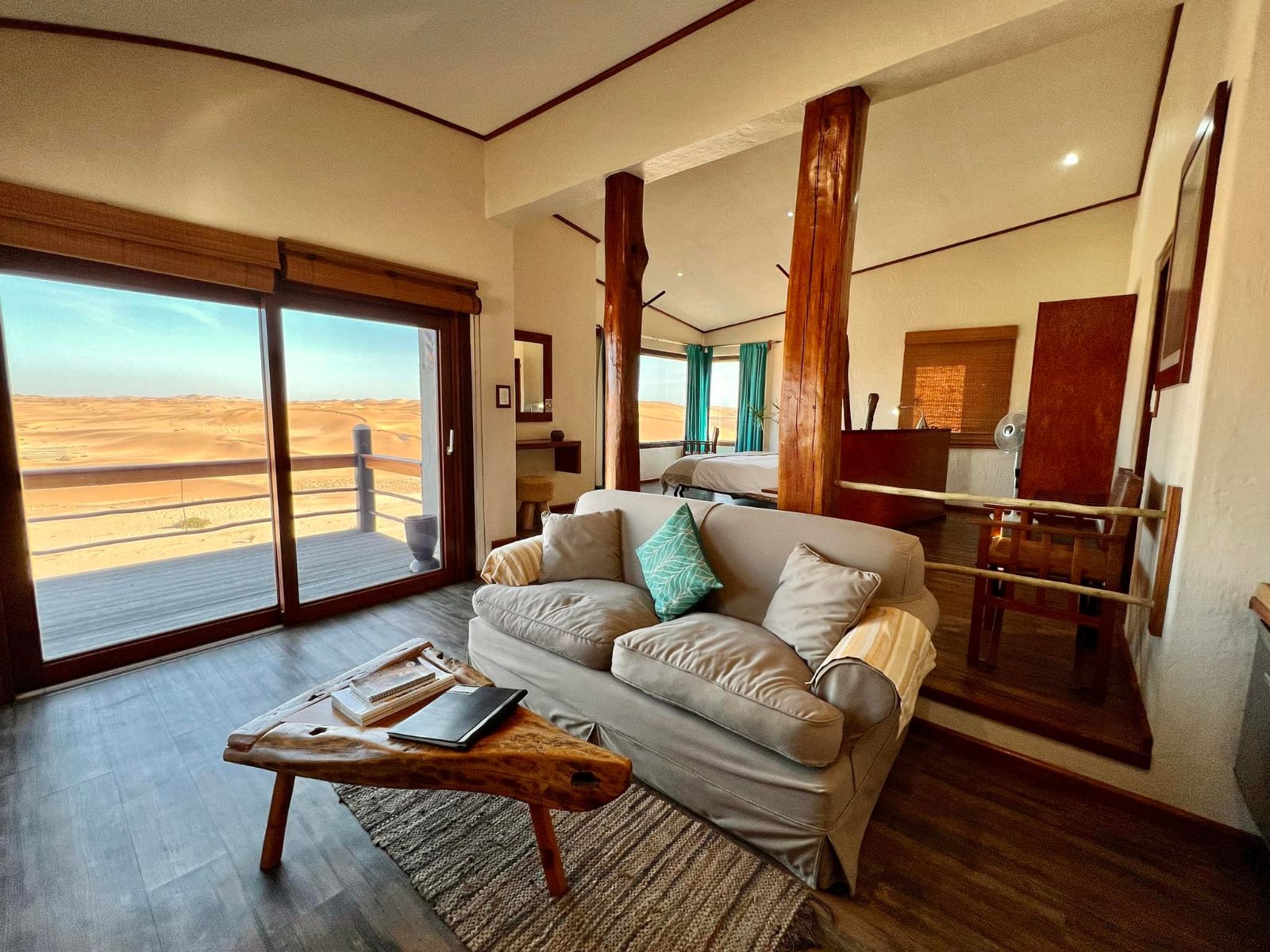 Rondreis Namibië, Swakopmund, Desert Breeze Lodge, woonruimte