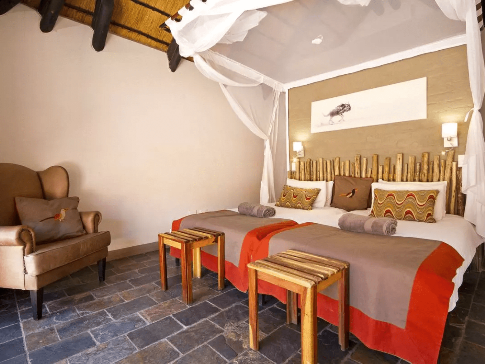 Rondreis Namibië, Twyfelfontein, Twyfelfontein Country Lodge, Twin room