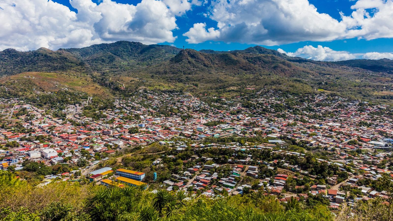 Rondreis Nicaragua, Matagalpa, skyline stadsgezicht