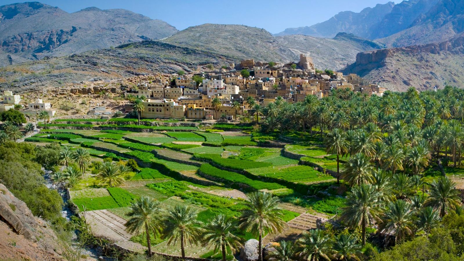 Rondreis Oman, Bilad Sayt, dorpje verscholen in de bergen