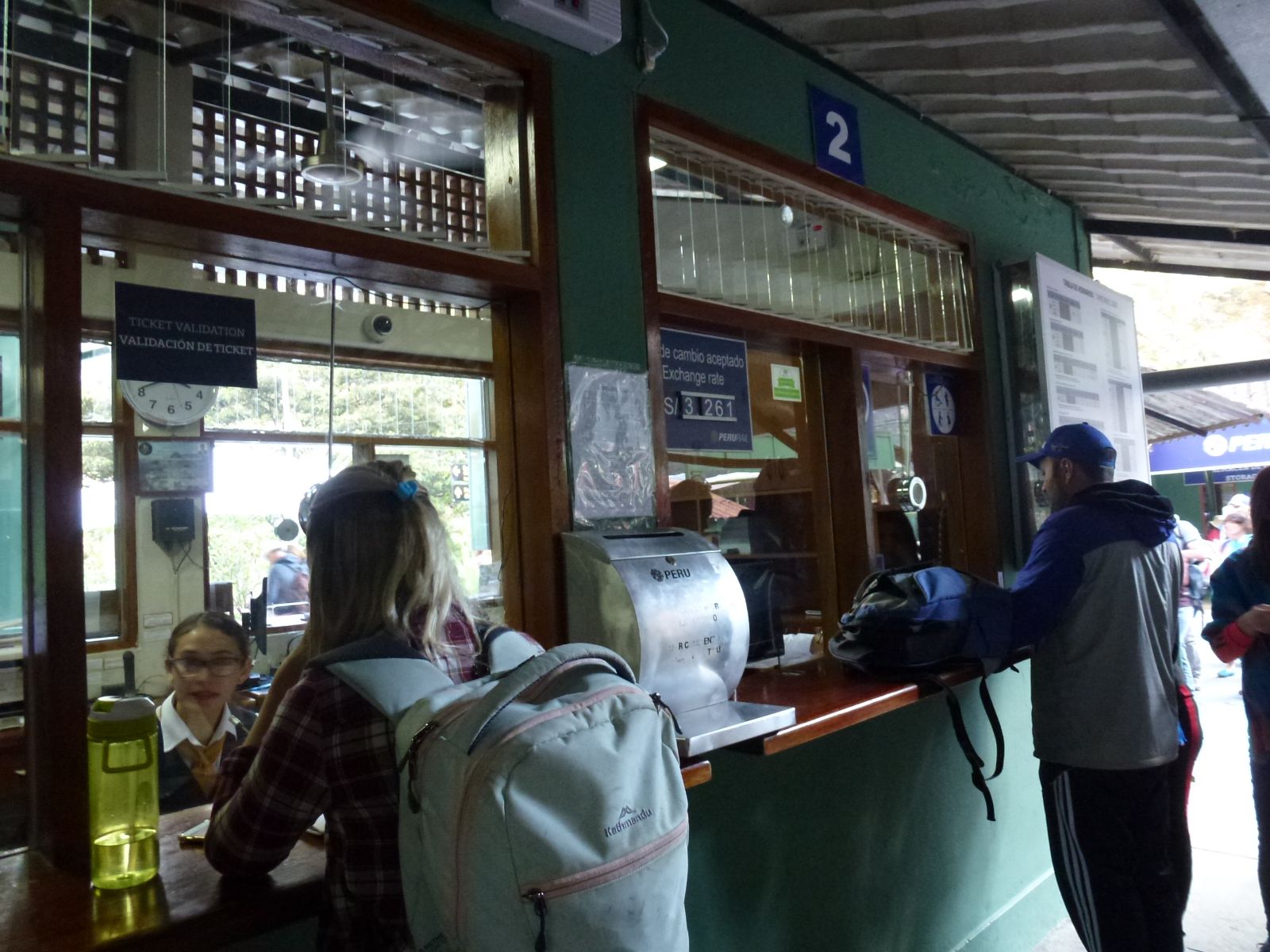 Rondreis Peru, treinstation