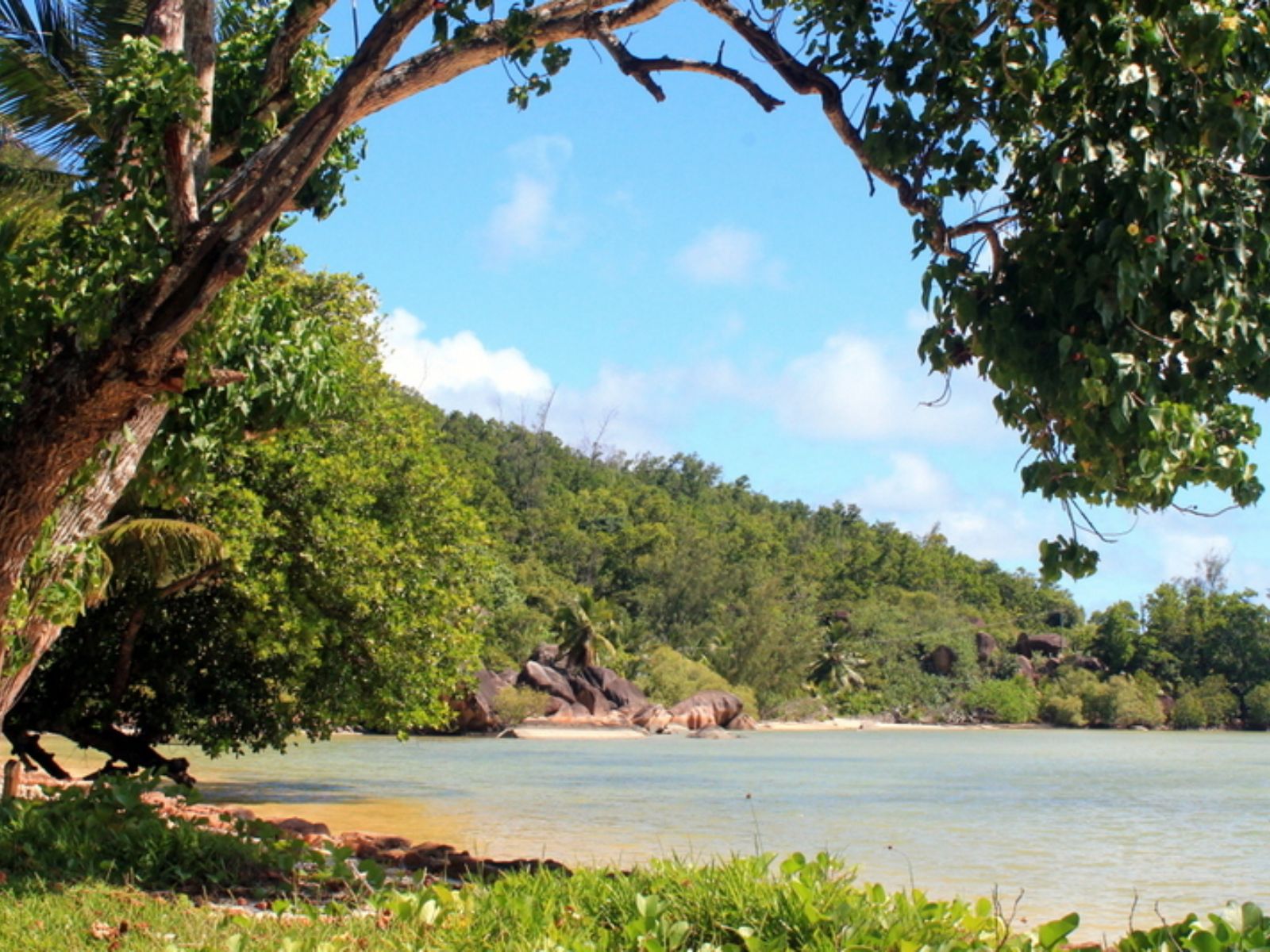 Rondreis Seychellen, Mahé, Anse Takamaka beach