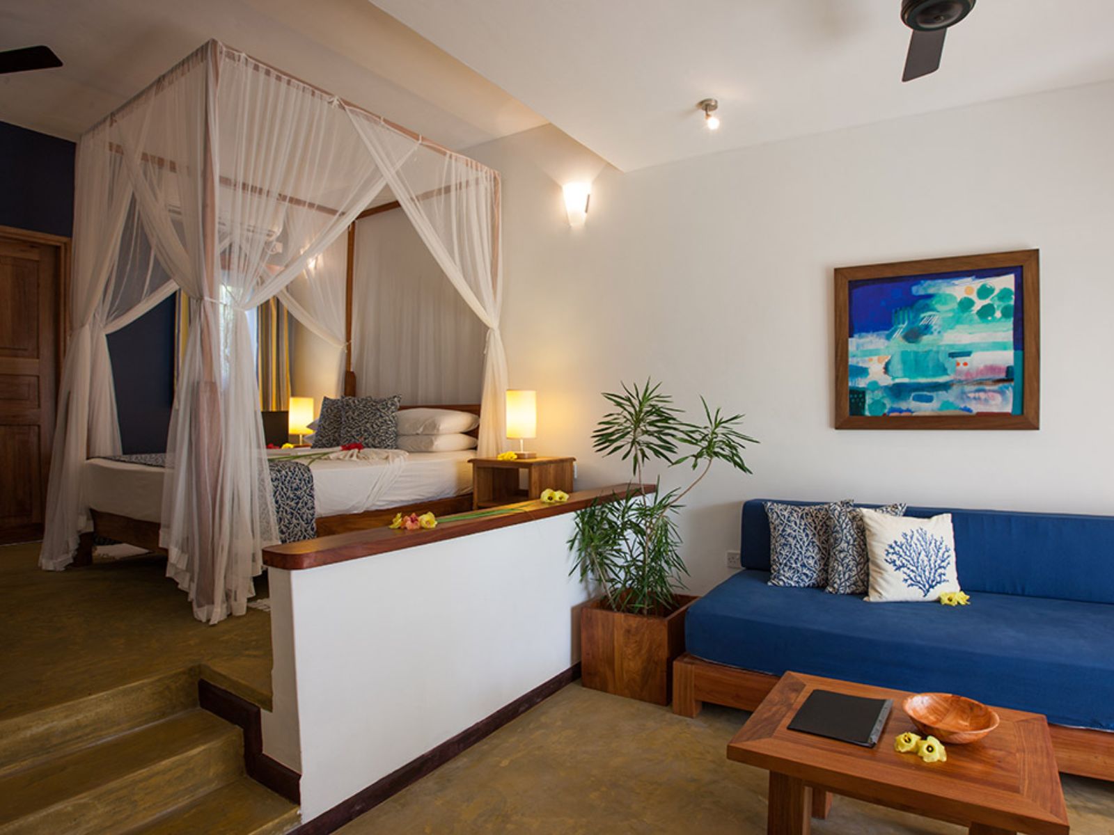 Rondreis Seychellen, Praslin, L'Hirondelle Self Catering Guesthouse, kamerfoto
