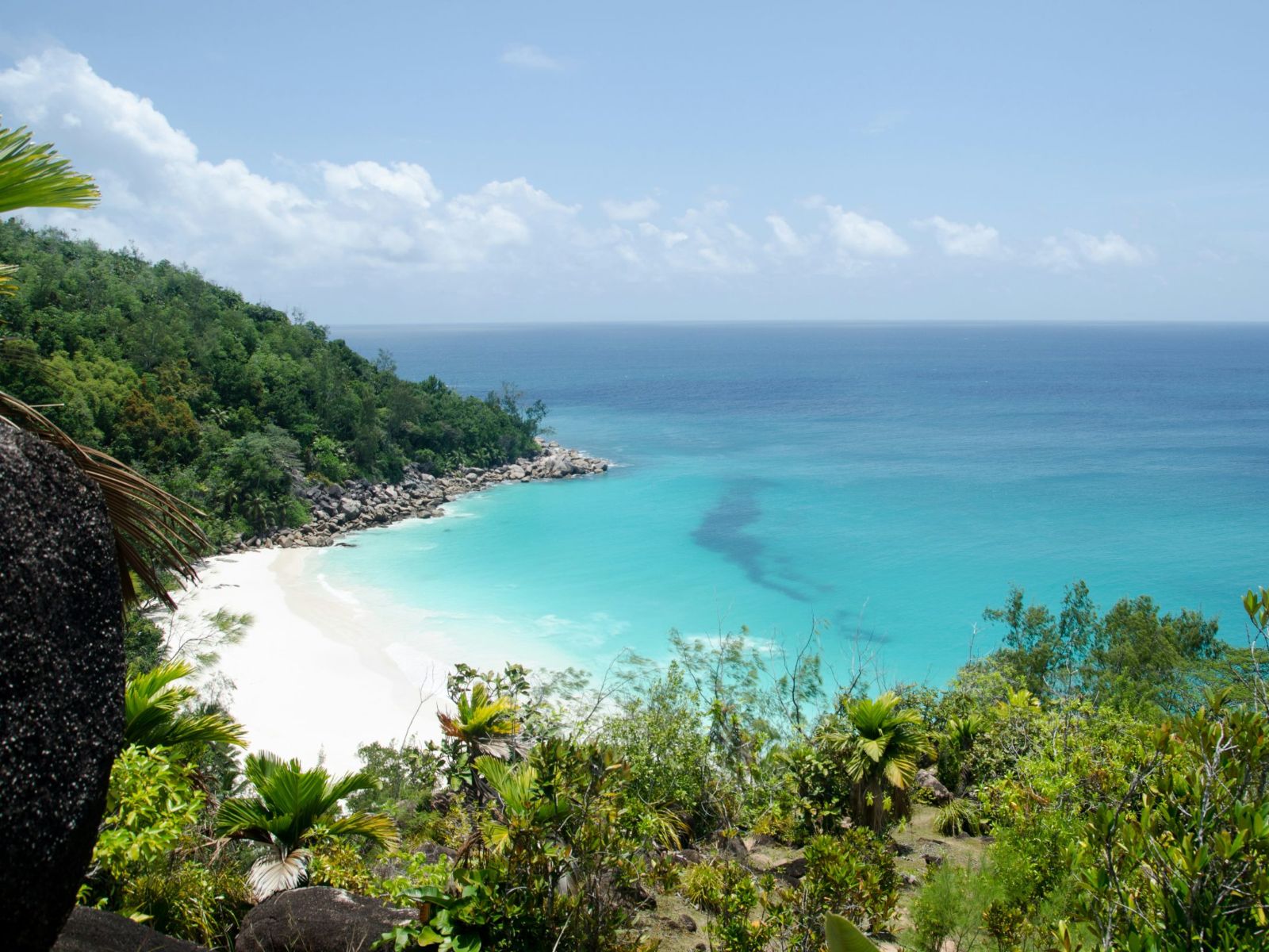 Rondreis Seychellen, Praslin, strand
