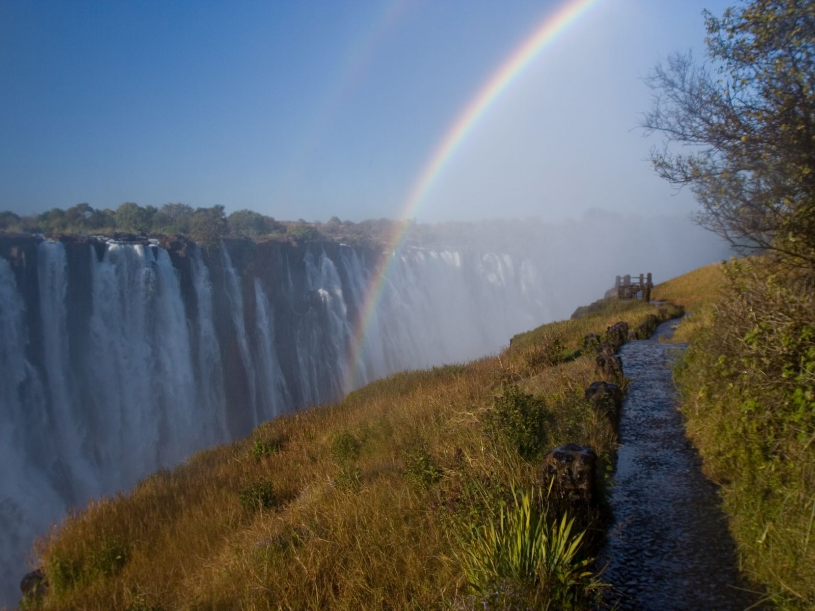 Rondreis Zimbabwe, Victoria falls, pad