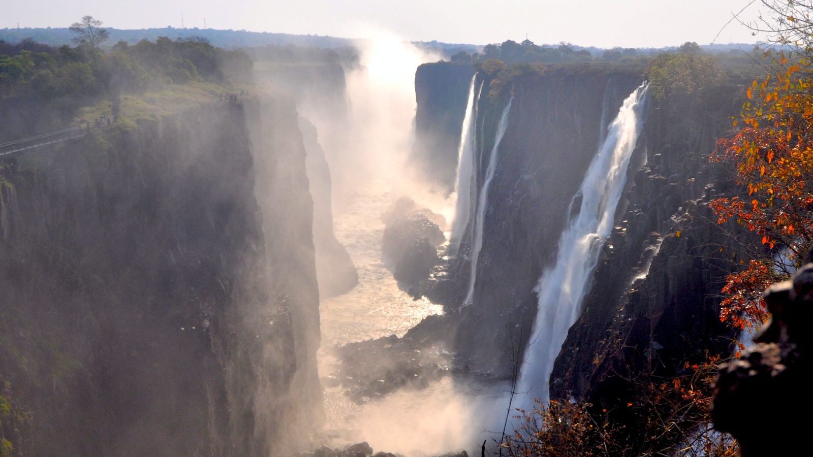 Rondreis Zimbabwe, Victoria falls, watervallen