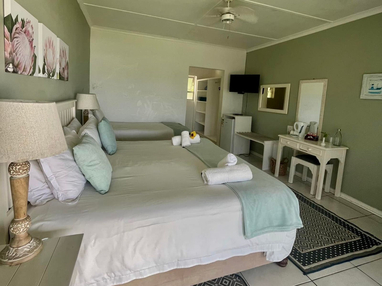 Rondreis Zuid-Afrika, Coffee Bay, Ocean View Hotel, driepersoonskamer