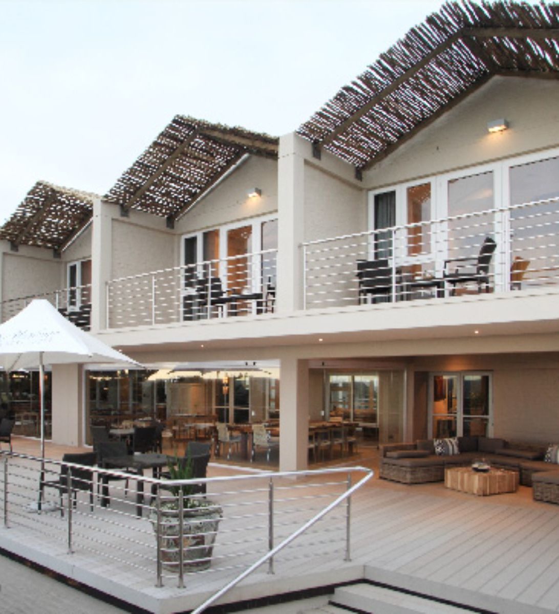 Rondreis Zuid-Afrika, Hermanus, Abalone Lodges, buitenaanzicht lodges