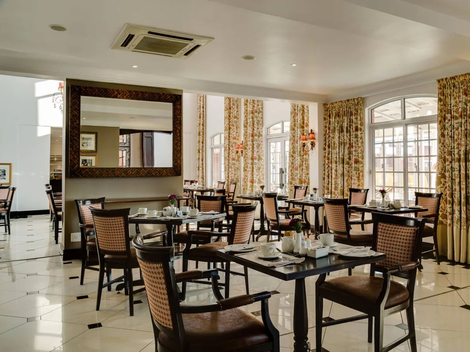 Rondreis Zuid-Afrika, Kimberley, Protea Hotel, restaurant