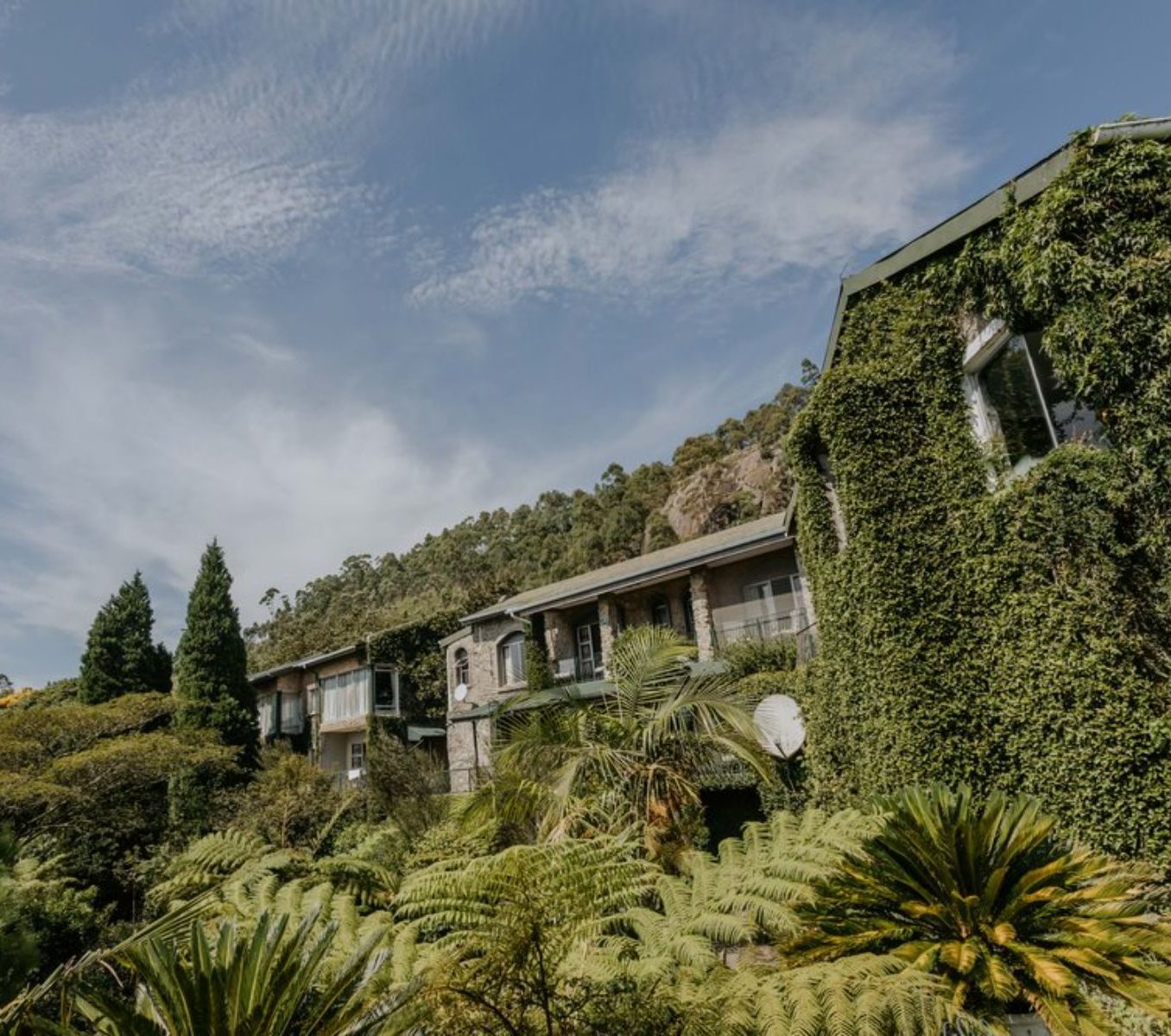Rondreis Zuid-Afrika, Lobamba, Ematjeni Luxury Guesthouse, buitenaanzicht Guesthouse