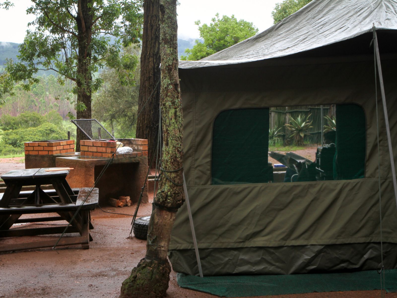 Rondreis Zuid-Afrika, Lobamba, Milwane Bee-Hive, rest camp