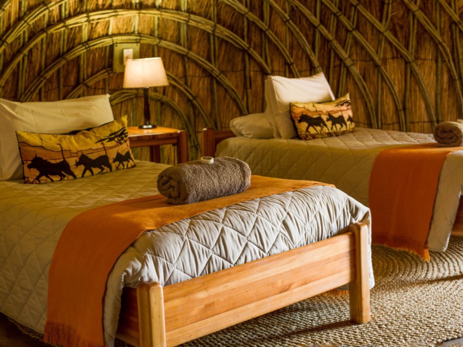 Rondreis Zuid-Afrika, Lobamba, Milwane Bee-Hive, twin kamer