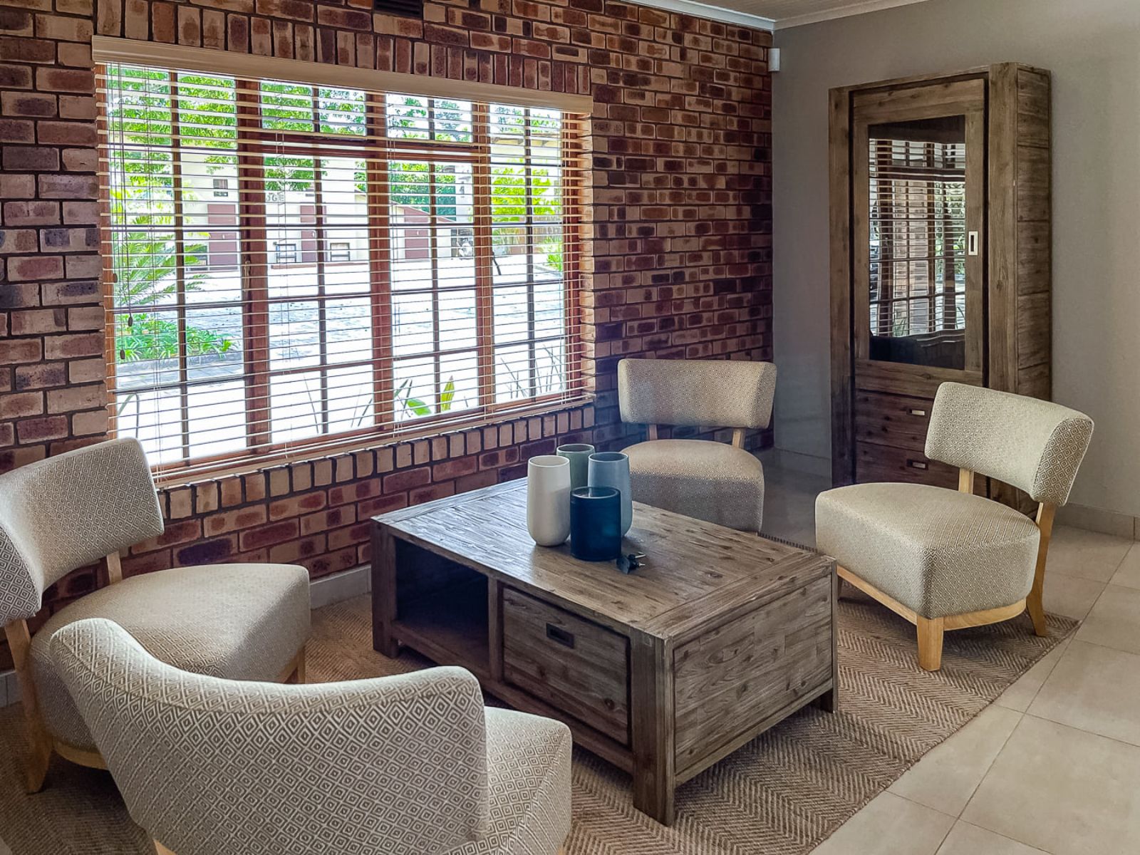 Rondreis Zuid-Afrika, St.Lucia, Rhino coast Guesthouse, gezamenlijke ruimte