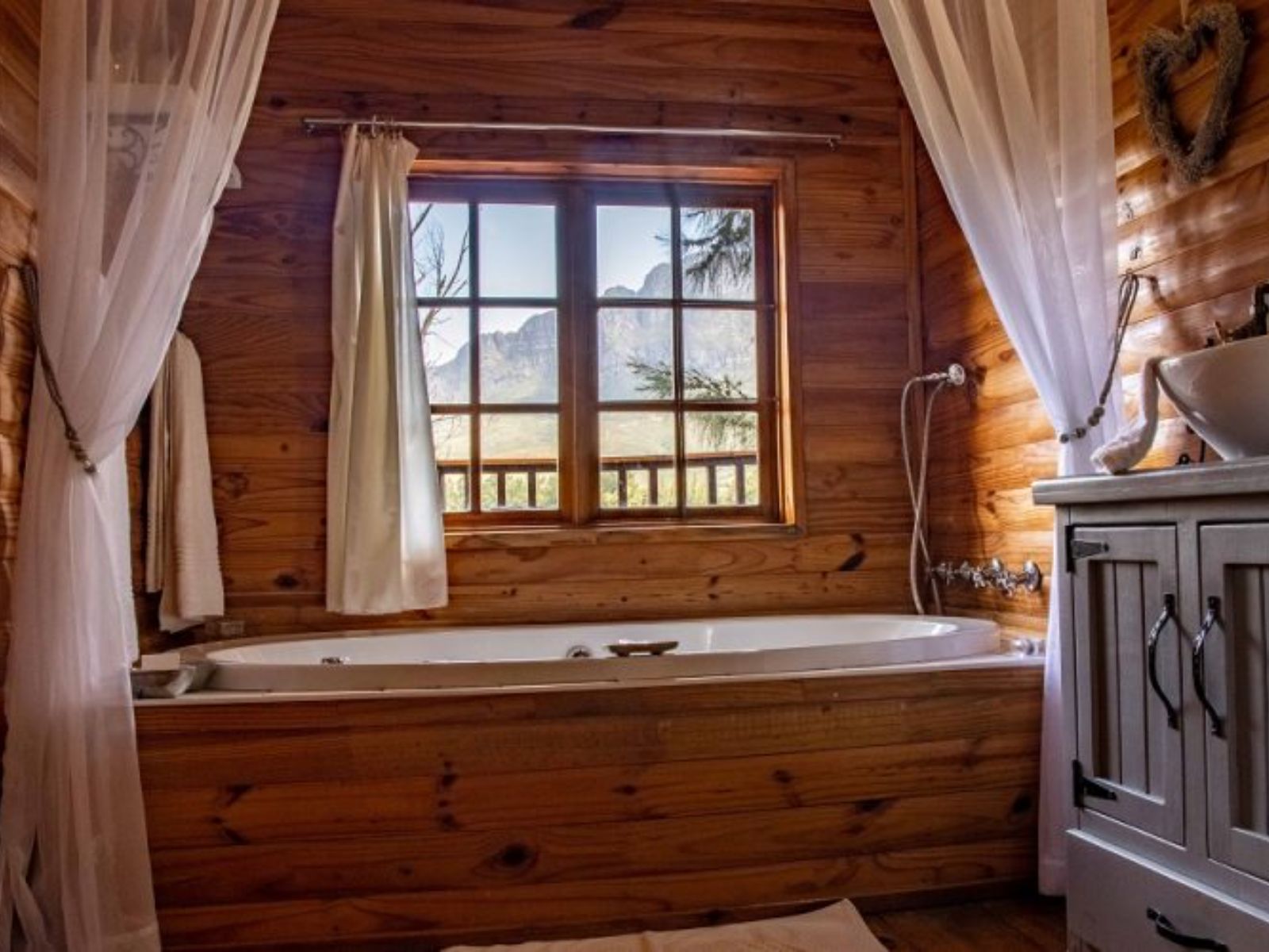 Rondreis Zuid-Afrika, Tulbagh, Vindoux Guest Farm, badkamer