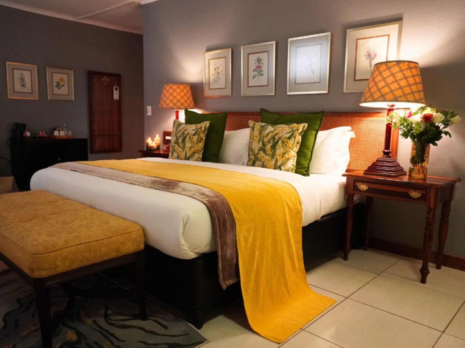 Rondreis Zuid-Afrika, Tzaneen, Coach House Hotel & Spa, tweepersoonsbed