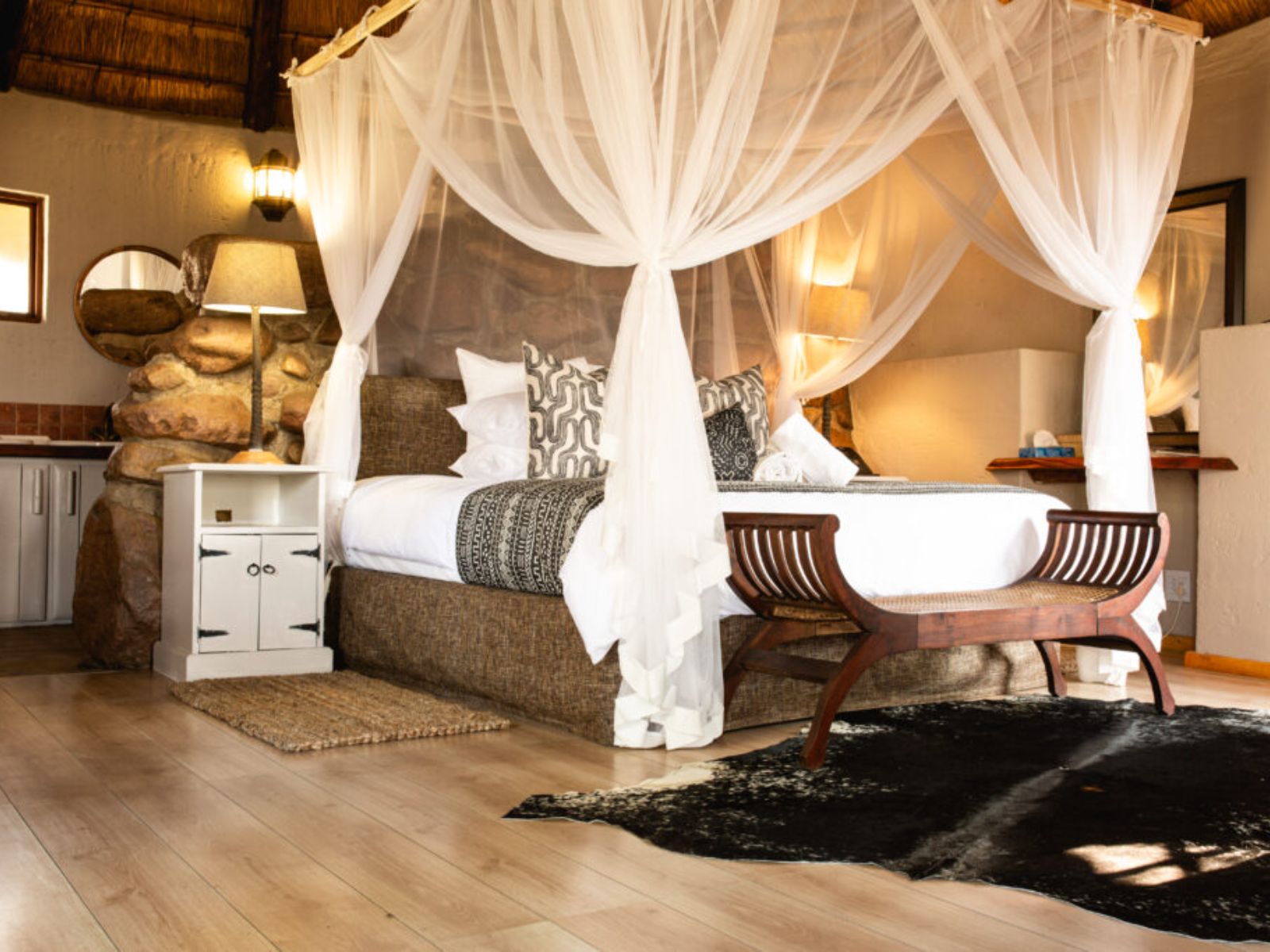 Rondreis Zuid-Afrika, Umhlanga, Rain Farm Game Lodge & Spa, tweepersoonskamer