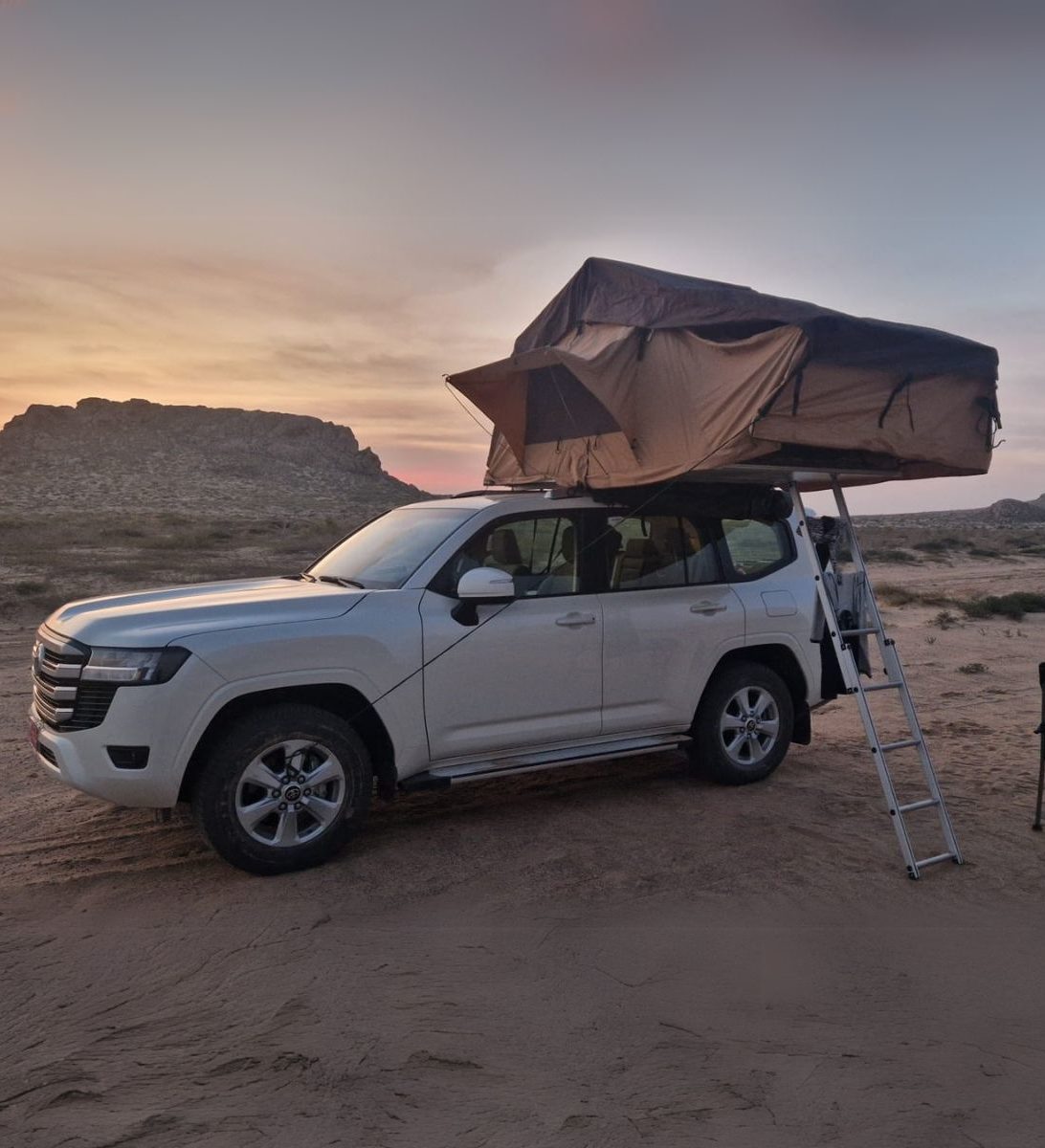 Rondreis Oman 4WD met daktent in Wahiba Sands