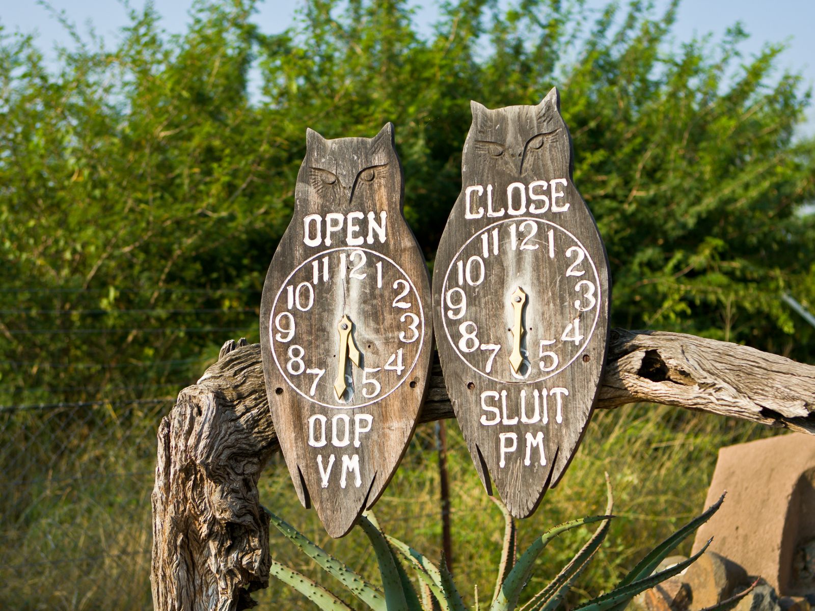 rondreis zuid afrika, kruger park, lower sabie rest camp, klok