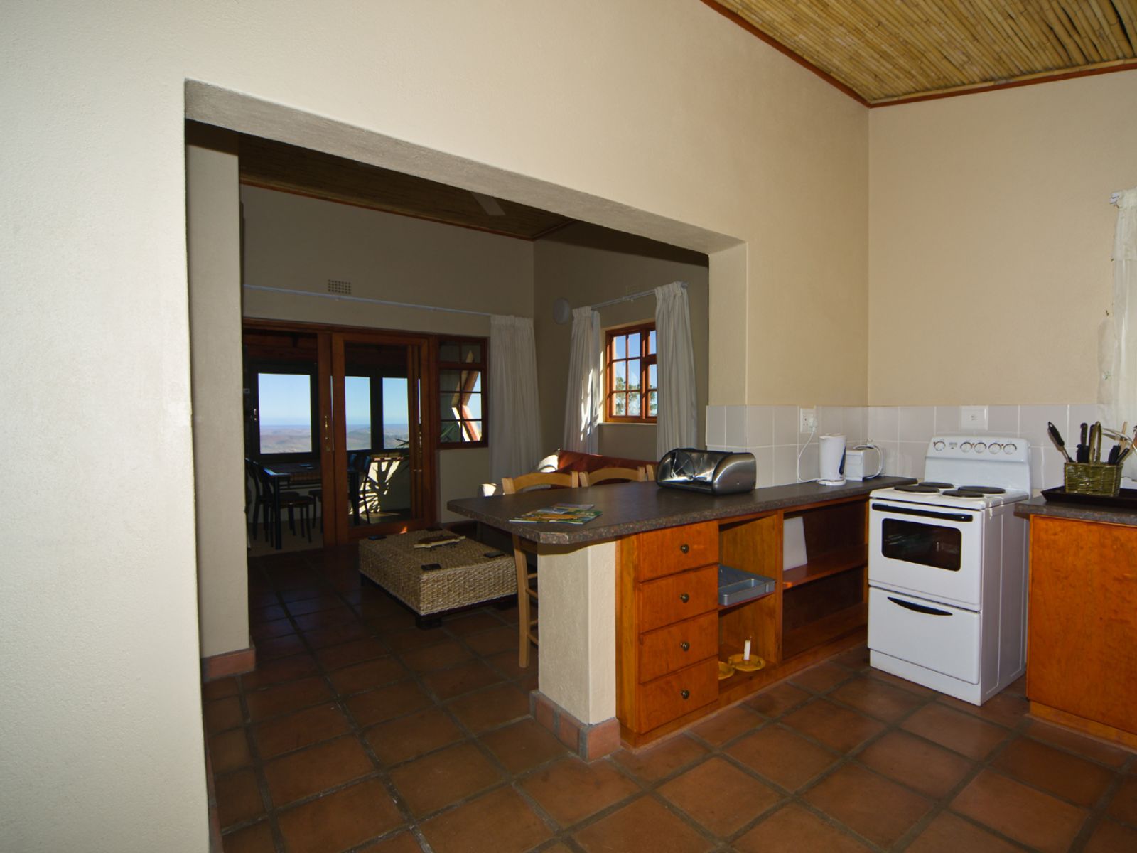 rondreis zuid afrika, springbok, namaqua national park, skilpad rest camp, binnenaanzicht