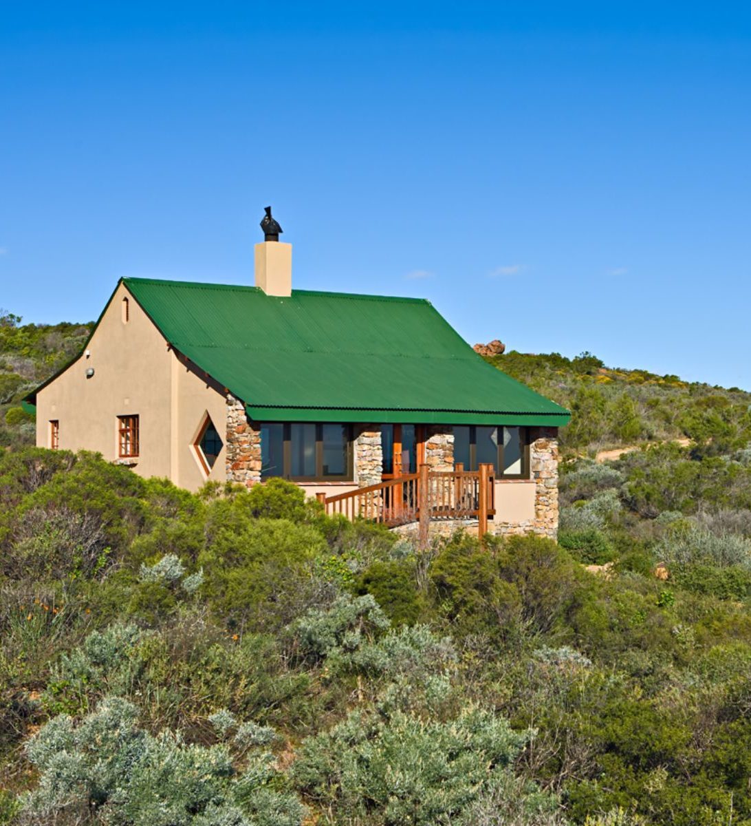 rondreis zuid afrika, springbok, namaqua national park, skilpad rest camp, buitenaanzicht accommodatie
