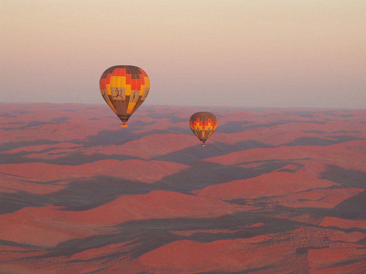 Rondreis Namibië, Sossusvlei, luchtballonnen