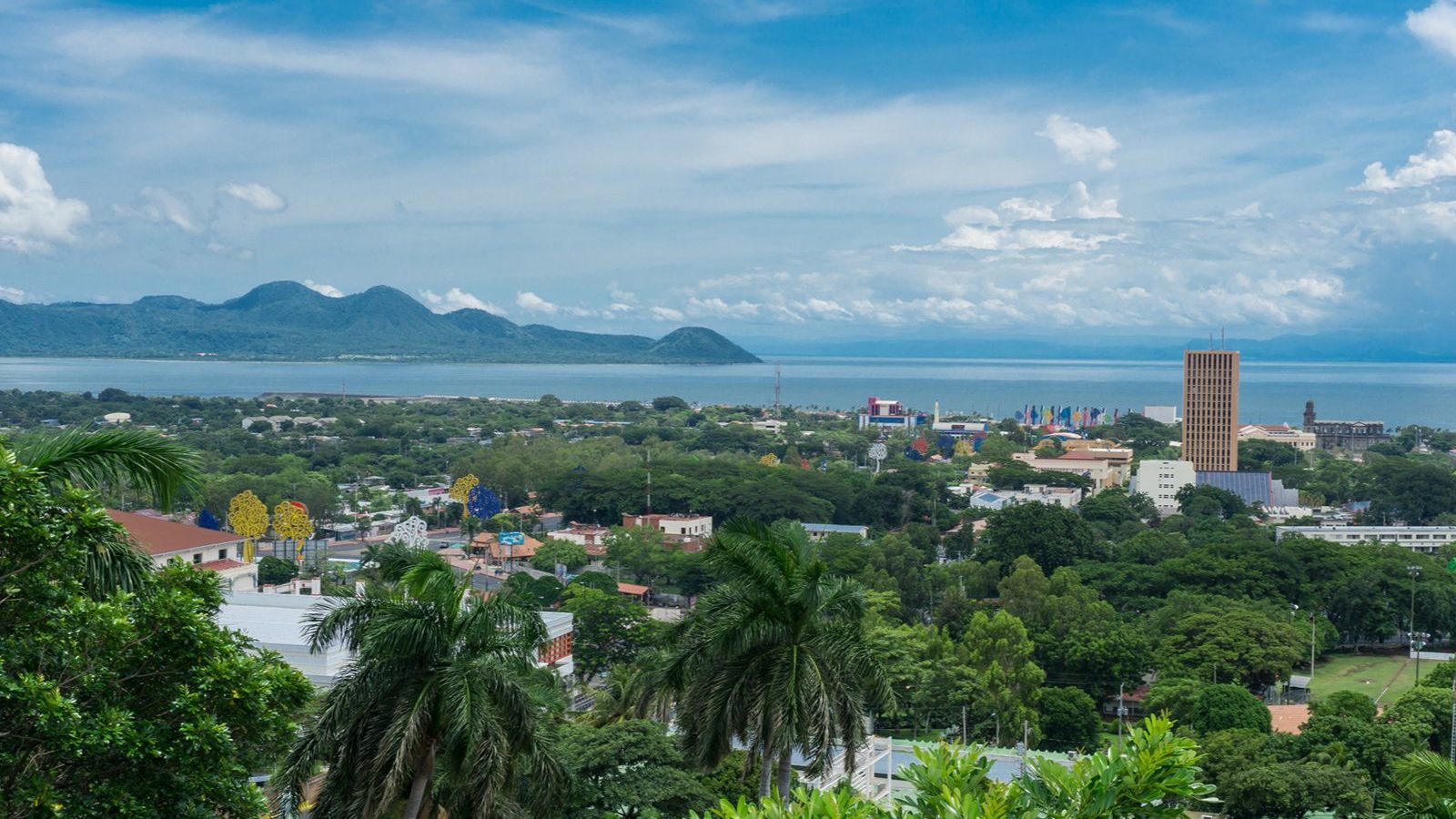 Rondreis Nicaragua, Managua, stadsoverzicht