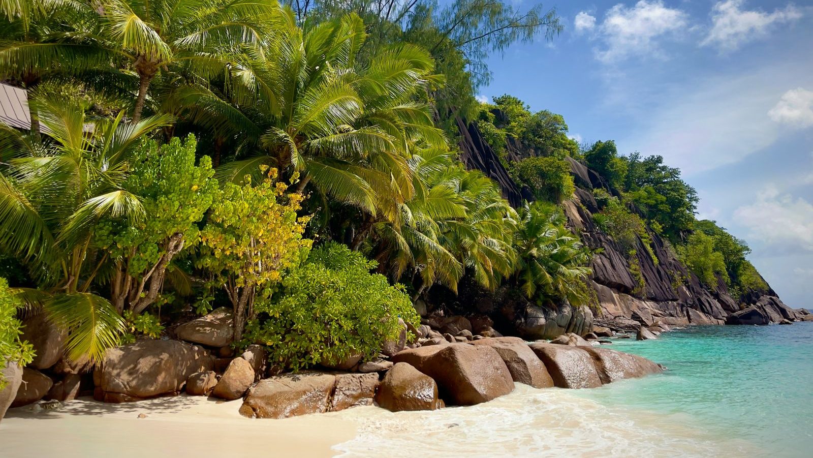 Rondreis Seychellen, Mahé, Anse Intendance strand