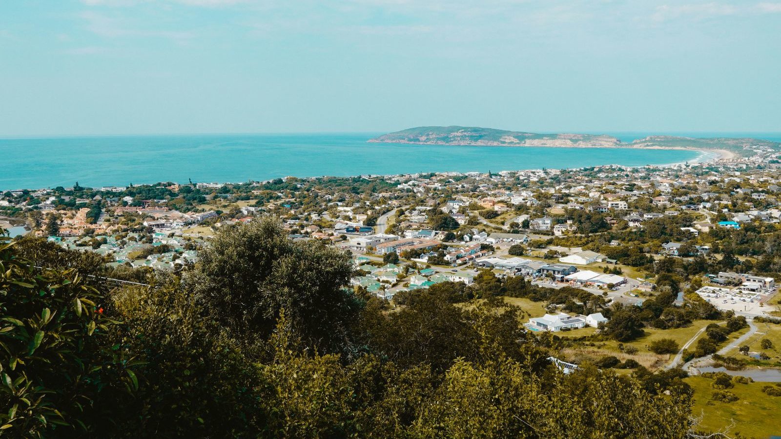 Rondreis Zuid-Afrika, Plettenberg Bay, uitzicht over de baai