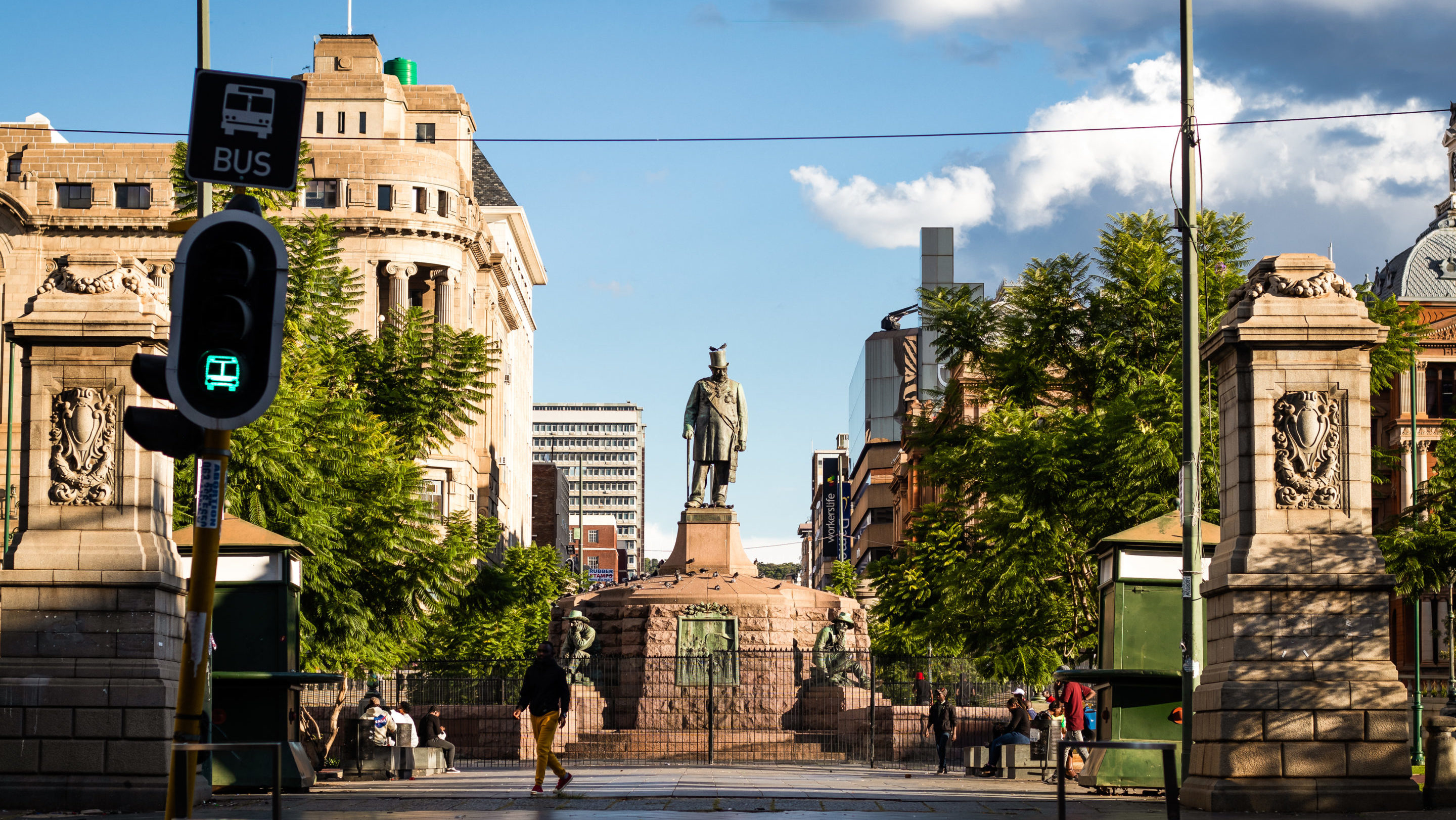 Paul Kruger monument in Pretoria, Gauteng