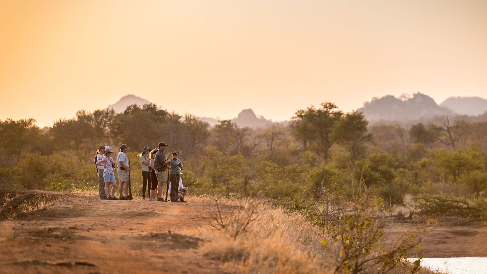 rondreis zuid afrika afria on foot wilderness trail sundowner