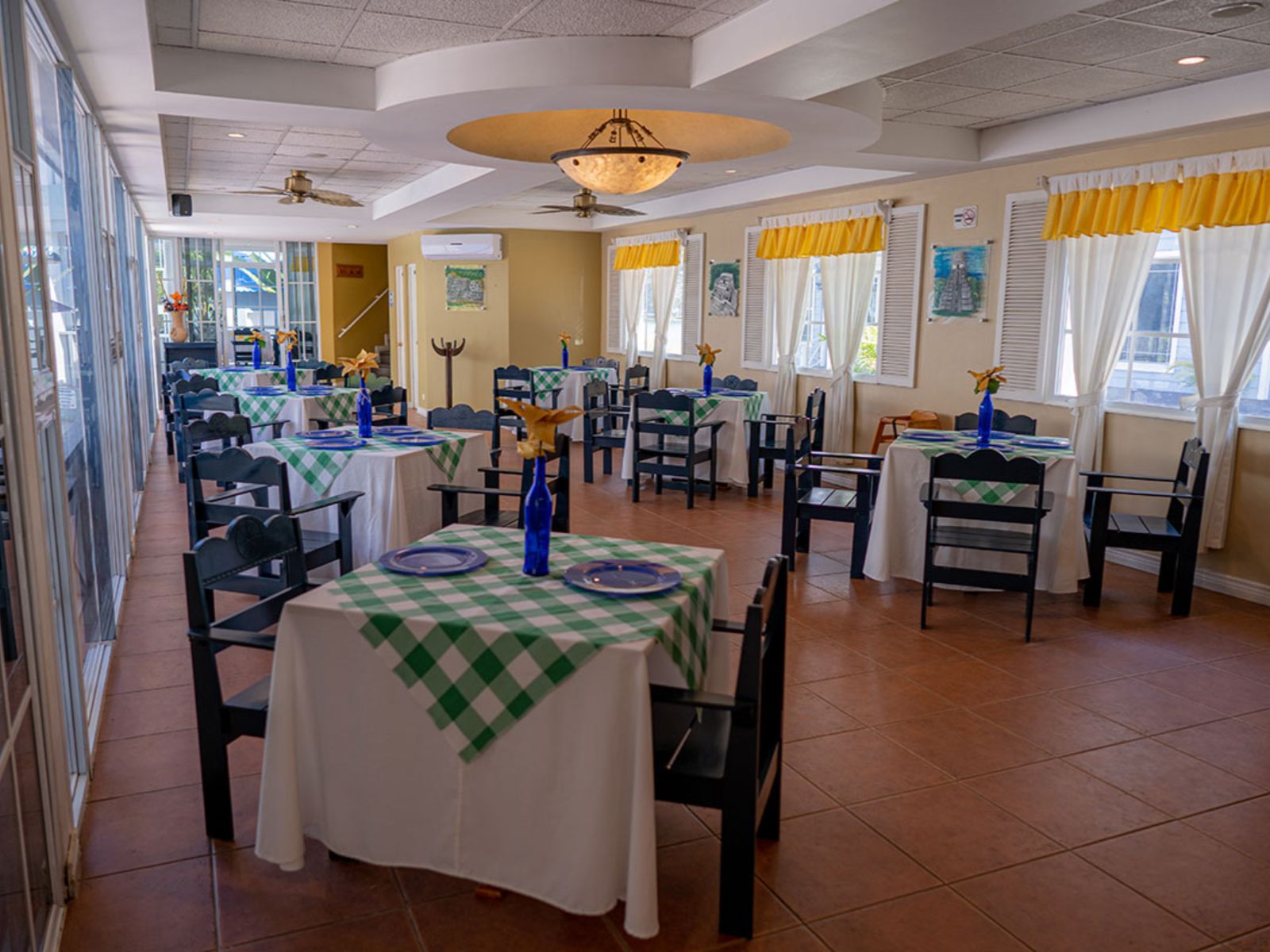 Rondreis Guatemala, Flores, Casona del Lago, restaurant