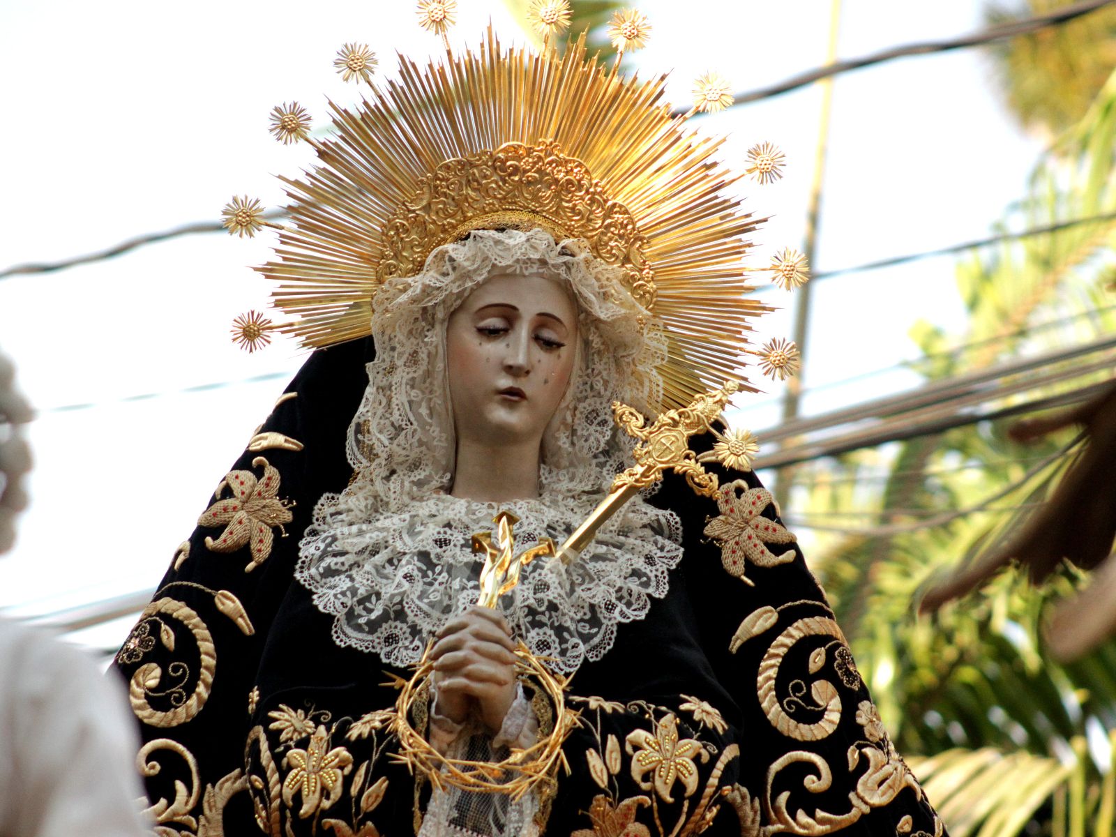 Rondreis Guatemala, Guatemala-Stad, standbeeld vrouw