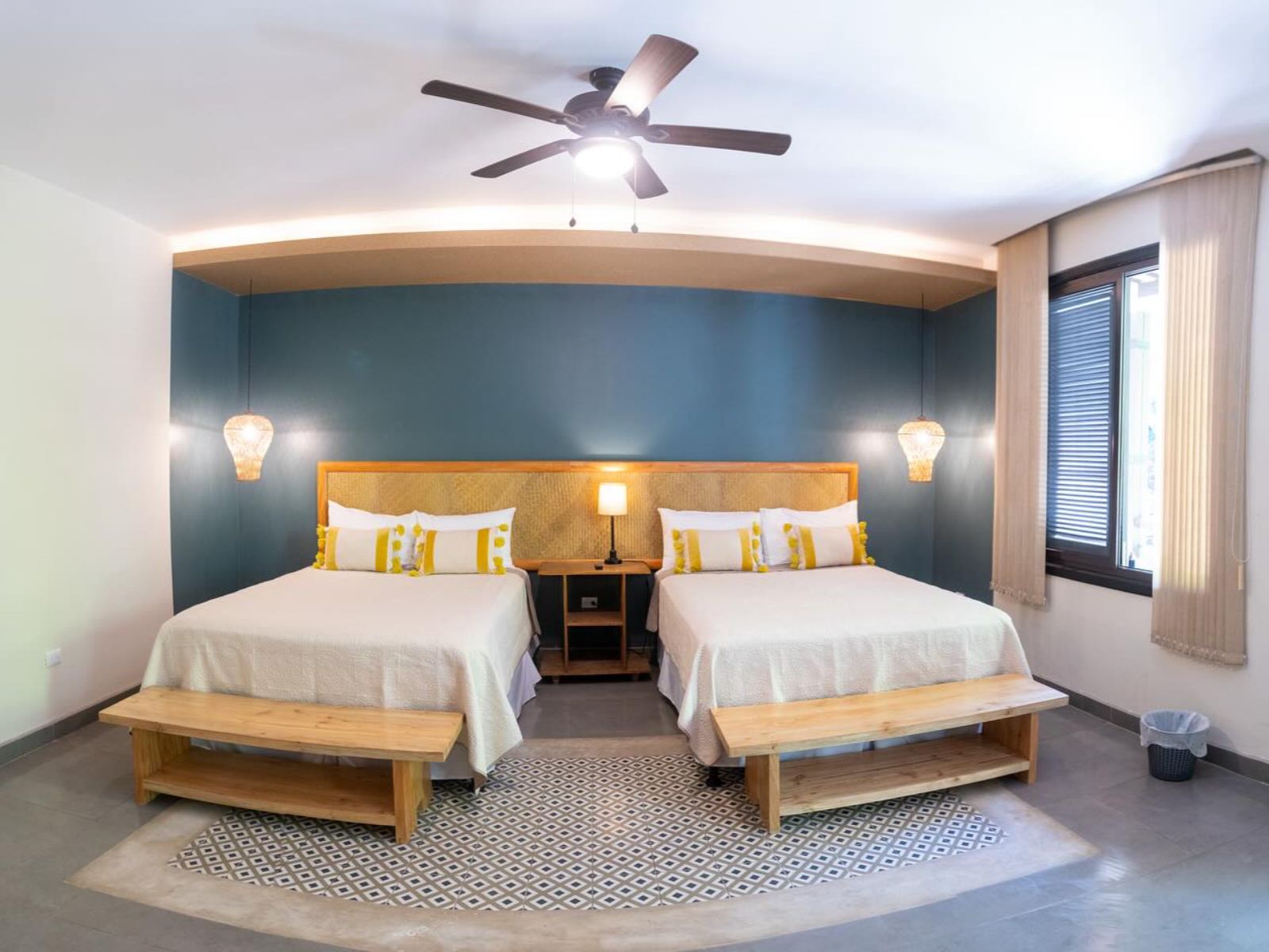 Rondreis Guatemala, Lanquin, Guayaha, twinroom