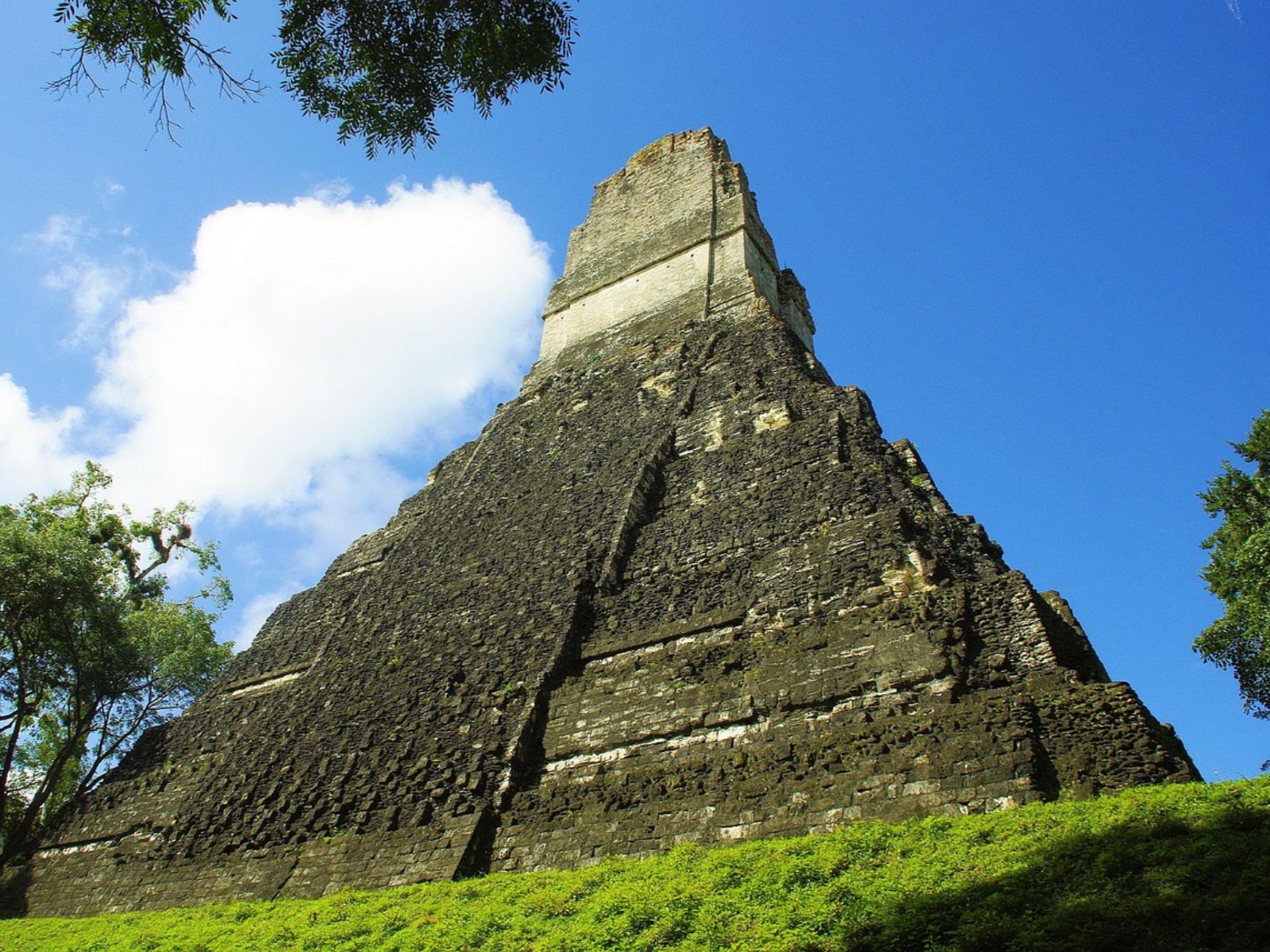 Rondreis Guatemala, Tikal, Maya pyramide