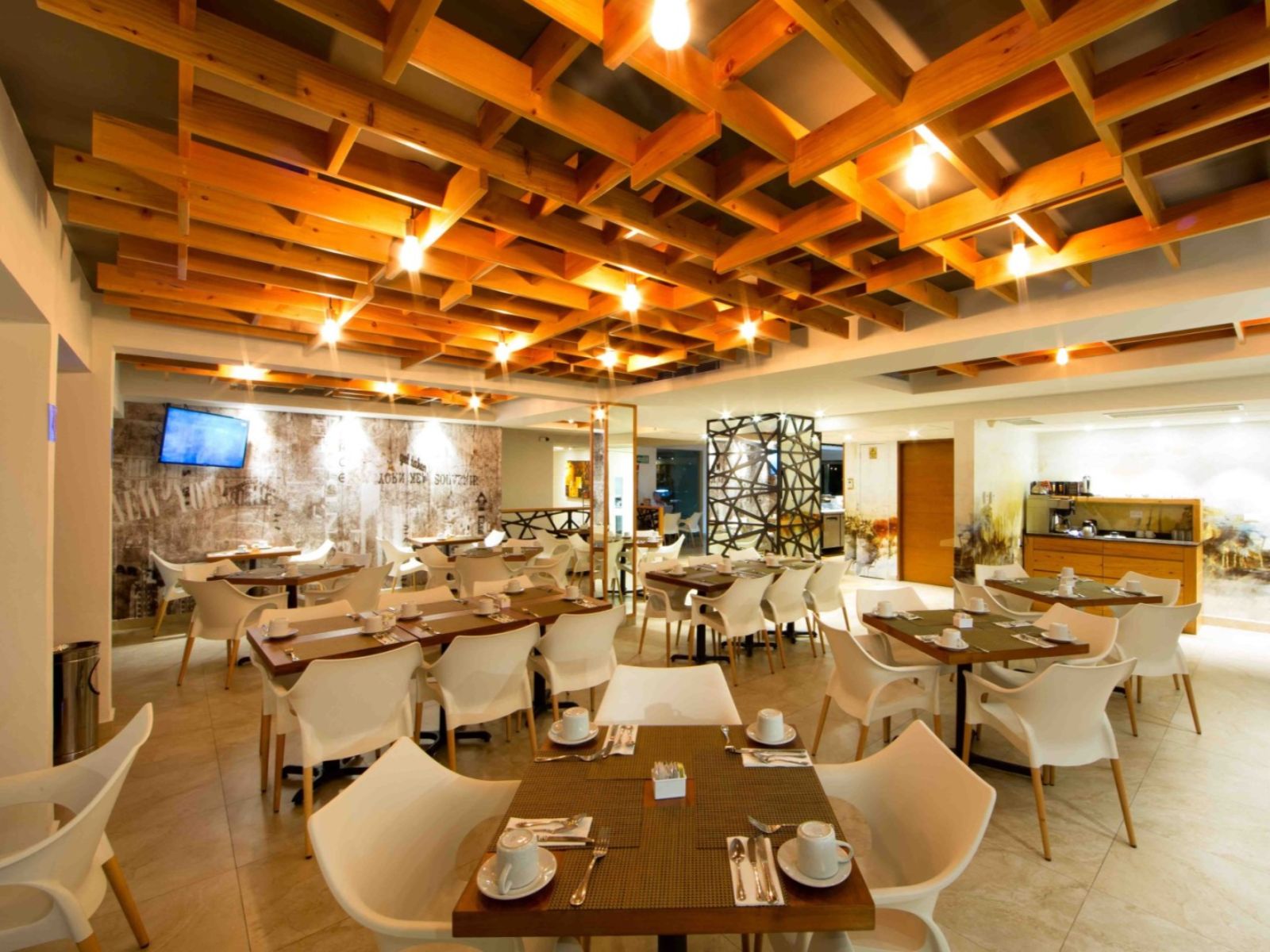 Rondreis Mexico, Cancun, Ambiance Suites, restaurant
