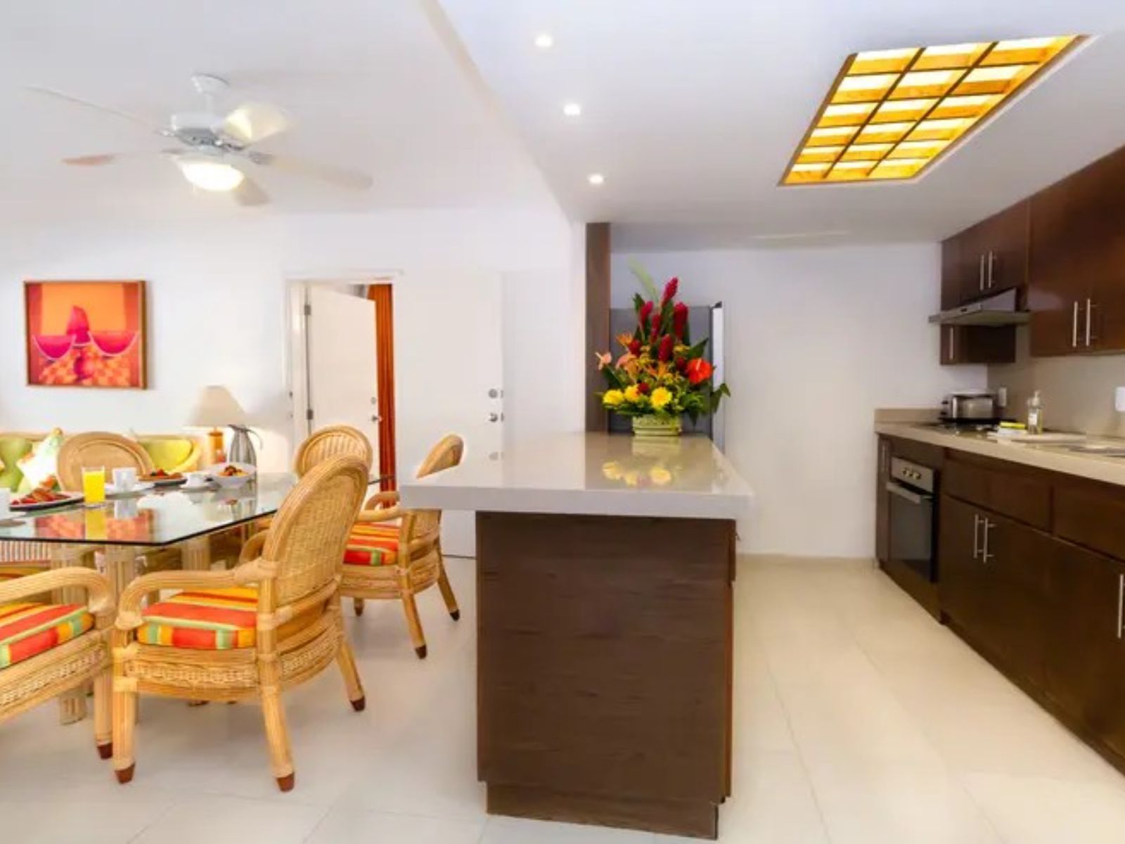 Rondreis Mexico, Cancun, Beachscape Villas Kin-Ha, suite keuken