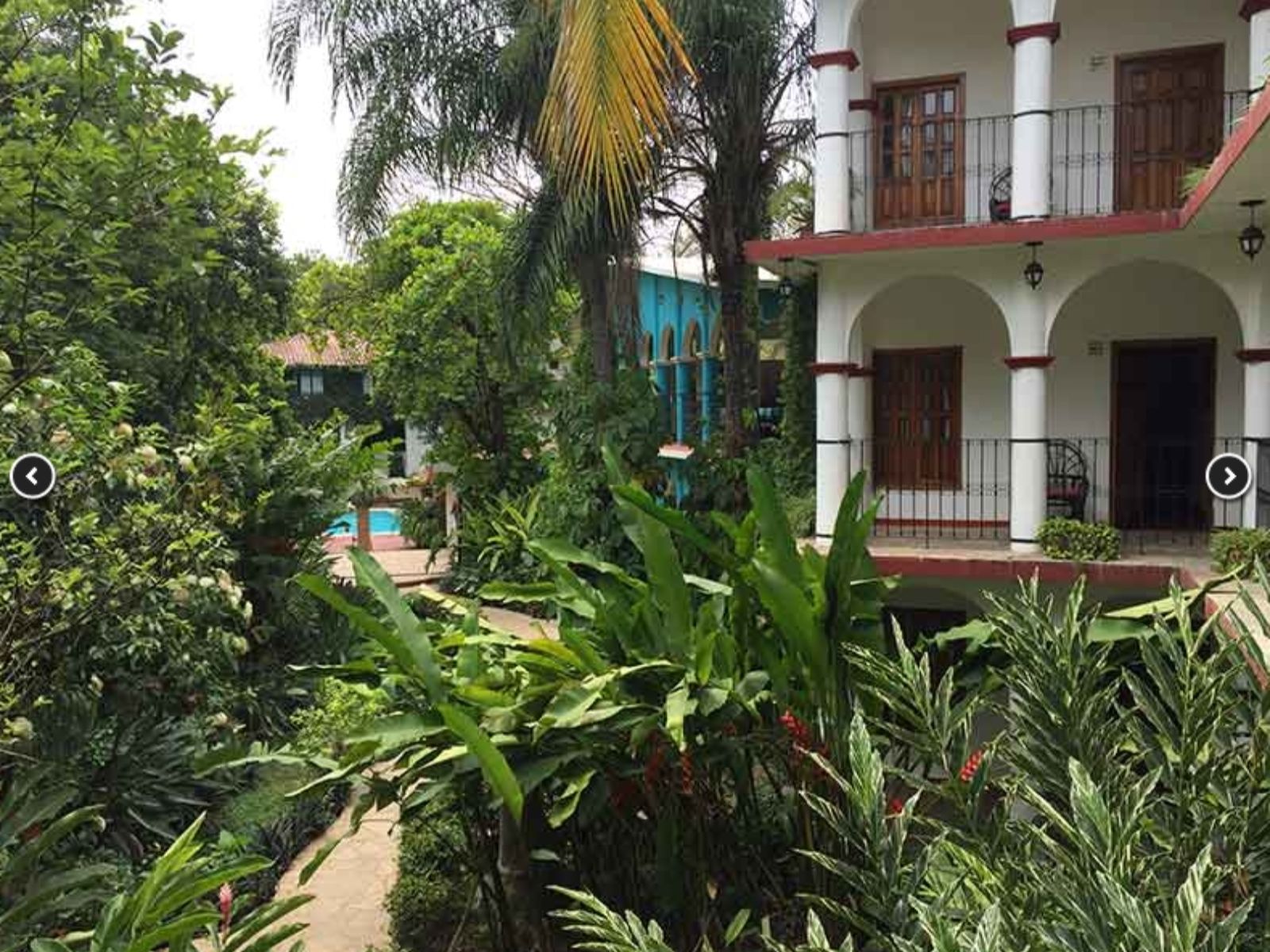 Rondreis Mexico, Chiapa de Corzo, La Ceiba, buitenzijde