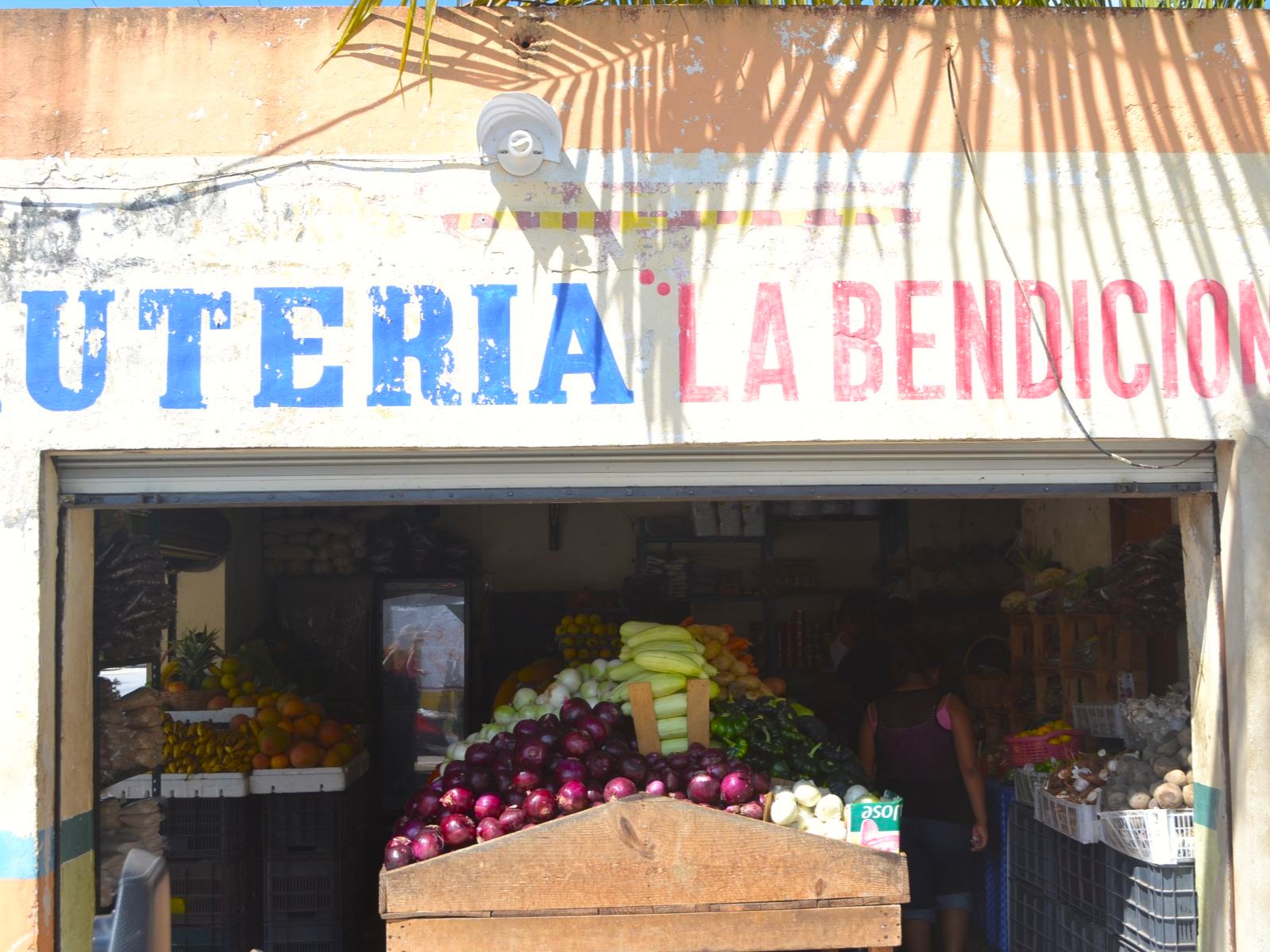 Rondreis Mexico, Chichén Itzá, fruitwinkel