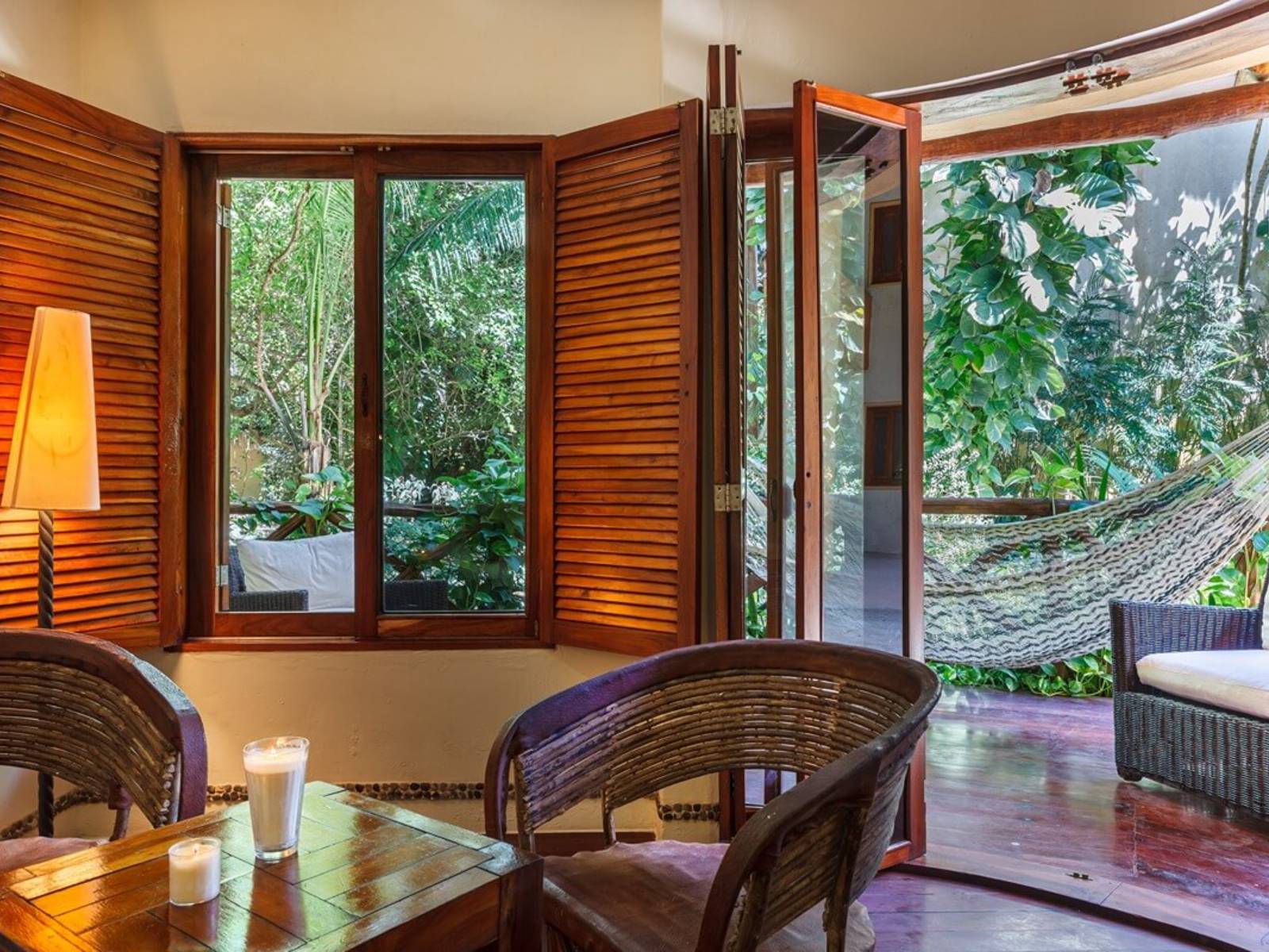 Rondreis Mexico, Isla Holbox, Villas Paraiso del Mar, villa met terras