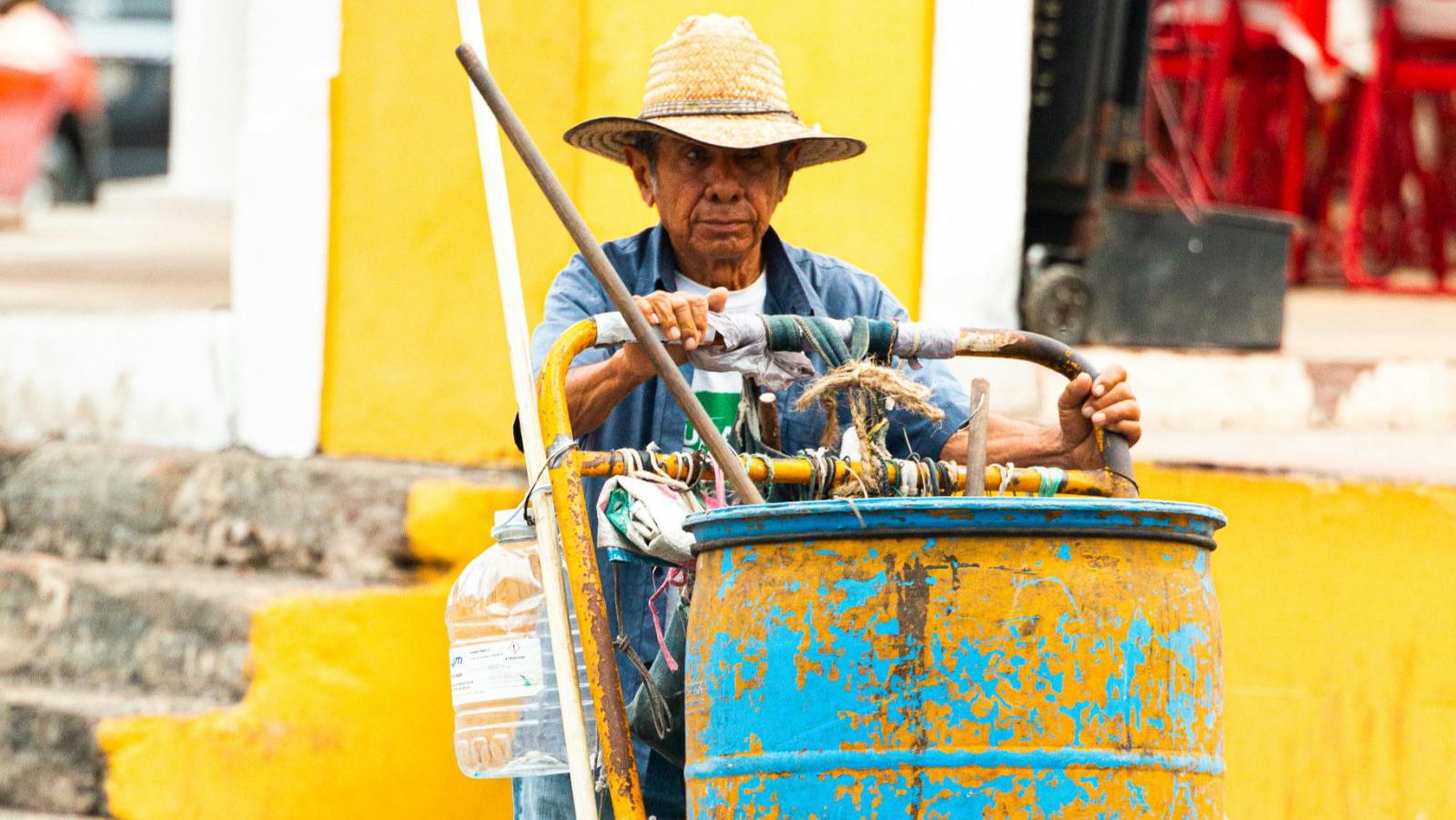Rondreis Mexico, Izamal, local