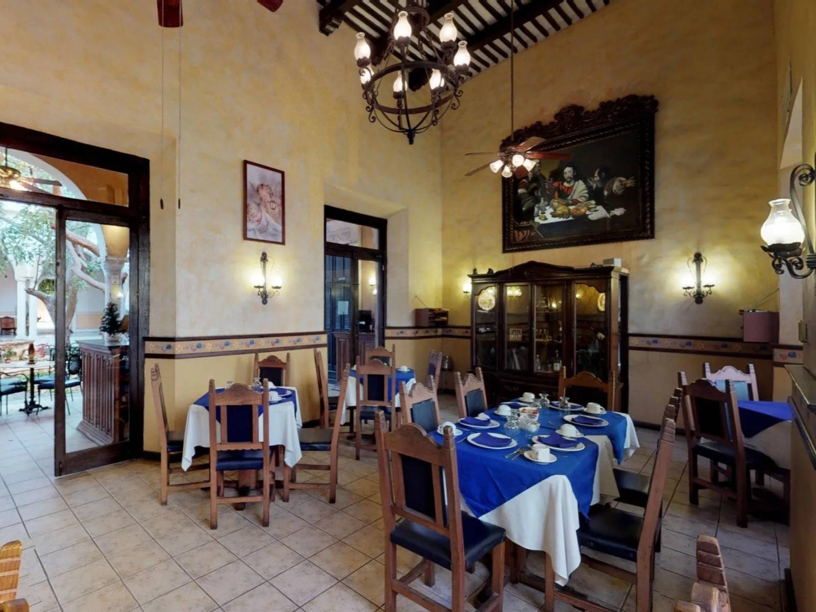 Rondreis Mexico, Mérida, Misión de Fray Diego, restaurant