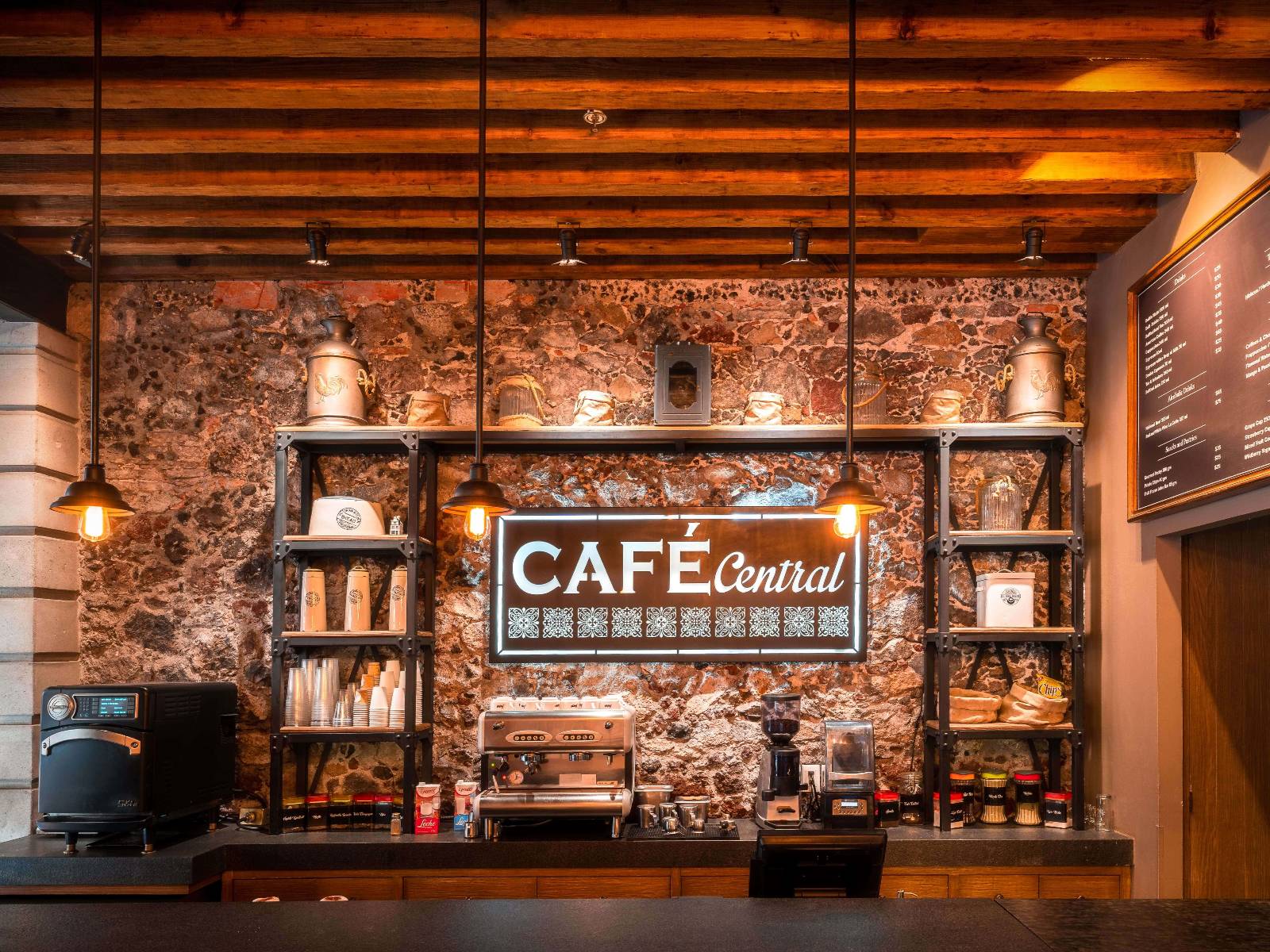 Rondreis Mexico, Mexico-Stad, Historico Central, cafe