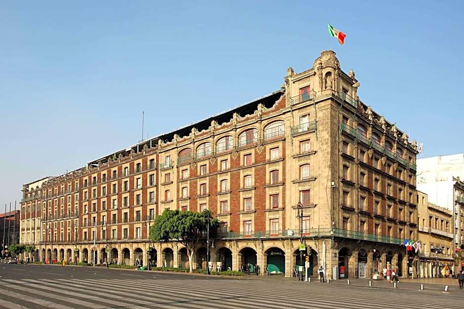 Rondreis Mexico, Mexico-Stad, Majestic Hotel, buitenzijde