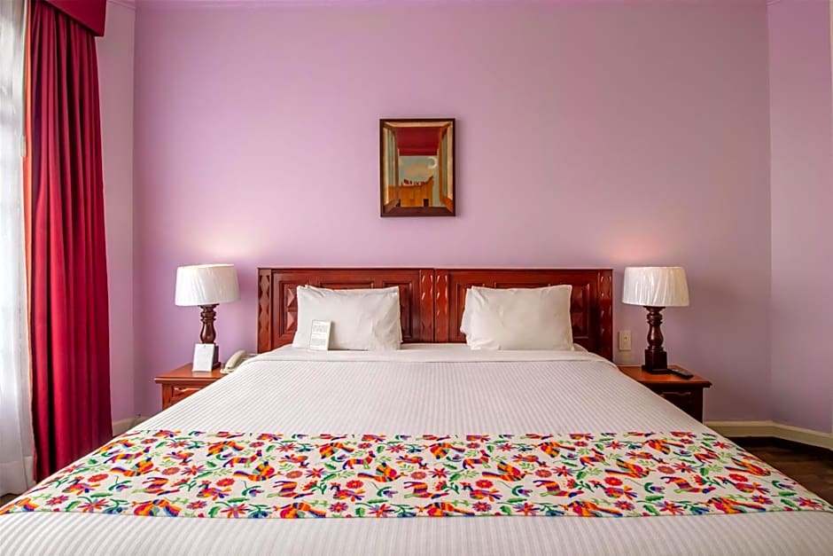 Rondreis Mexico, Mexico-Stad, Majestic Hotel, kamer