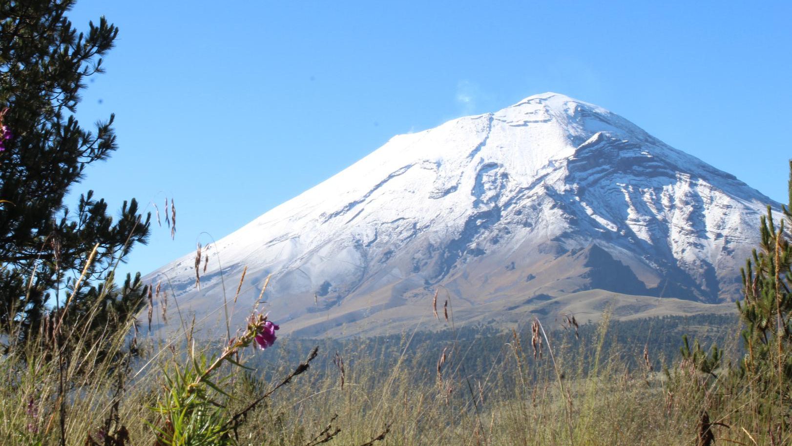 Rondreis Mexico, Mexico-Stad, Popocatepetl vulkaan