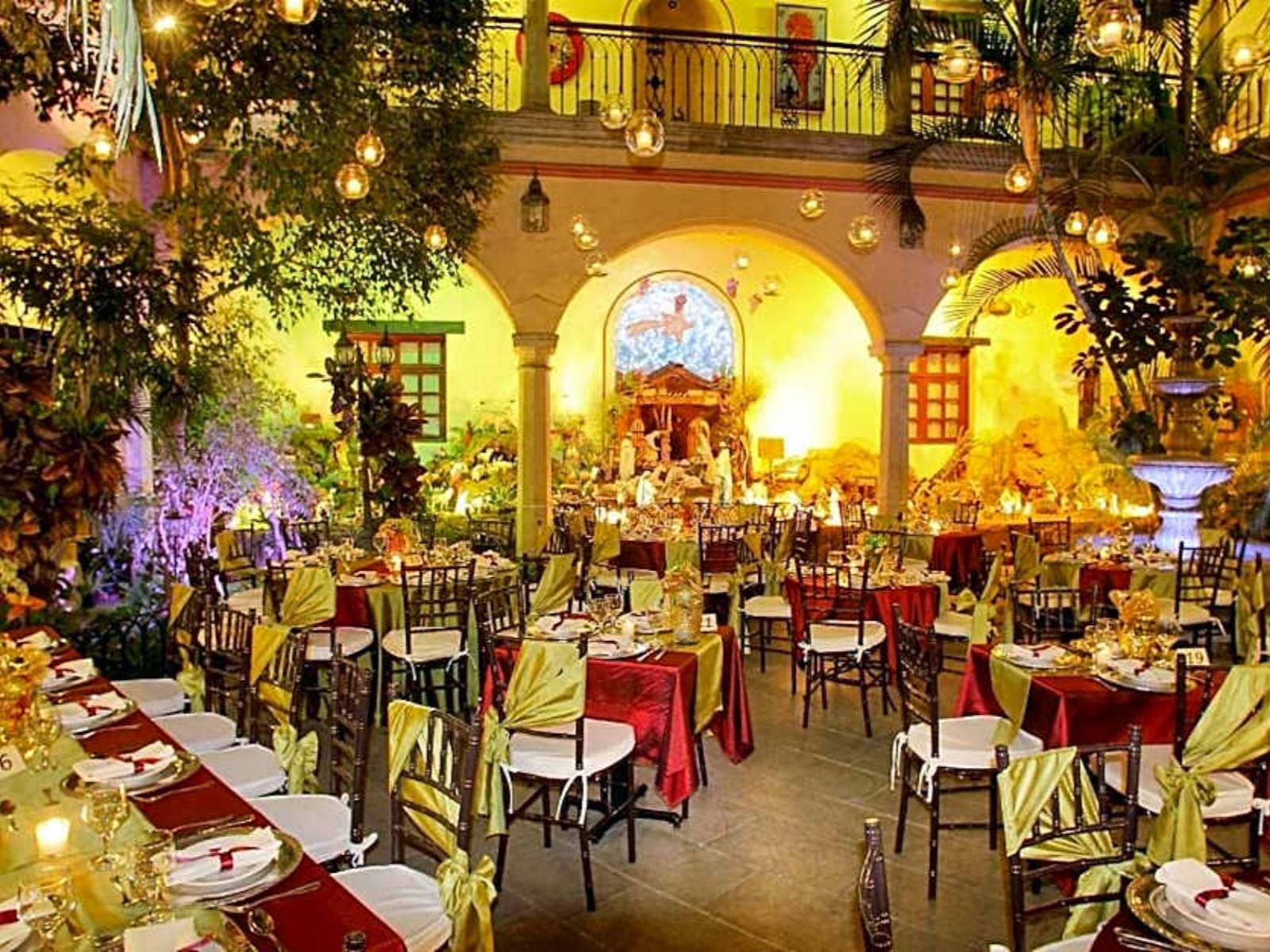 Rondreis Mexico, Oaxaca, CasAntica, restaurant avond