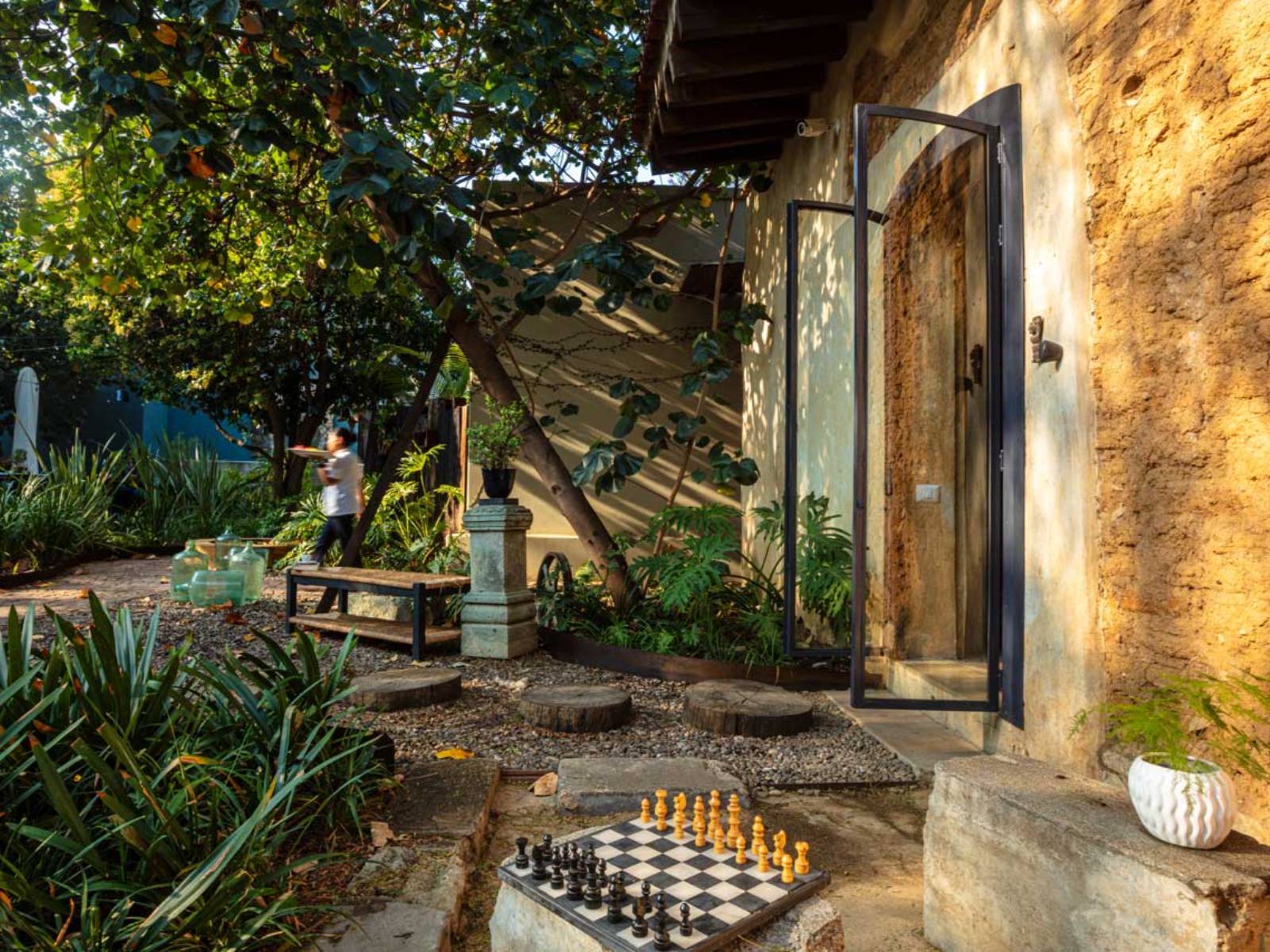 Rondreis Mexico, Oaxaca, El Callejon, hotel buitenzijde suite