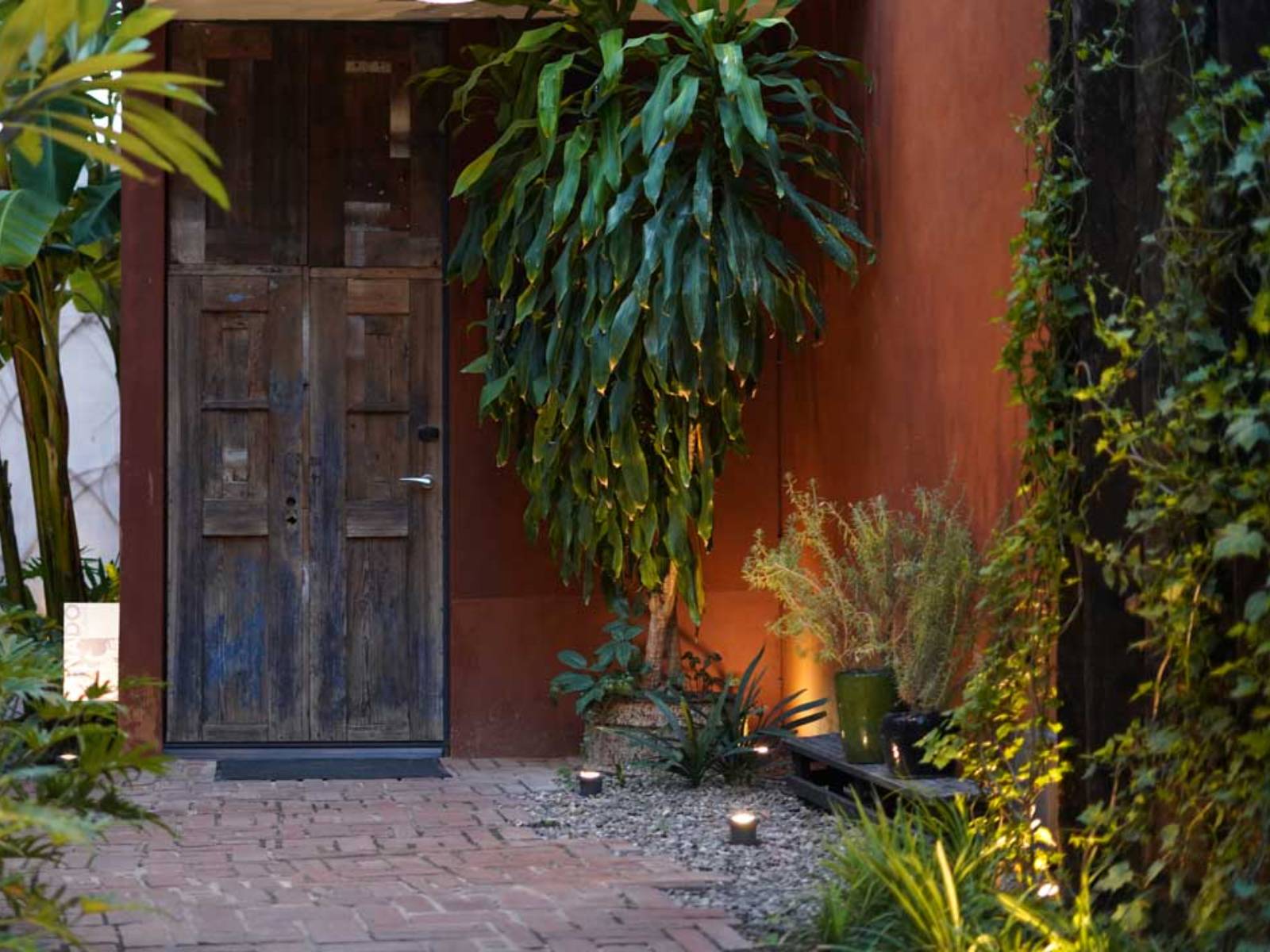Rondreis Mexico, Oaxaca, El Callejon, suite buitenzijde