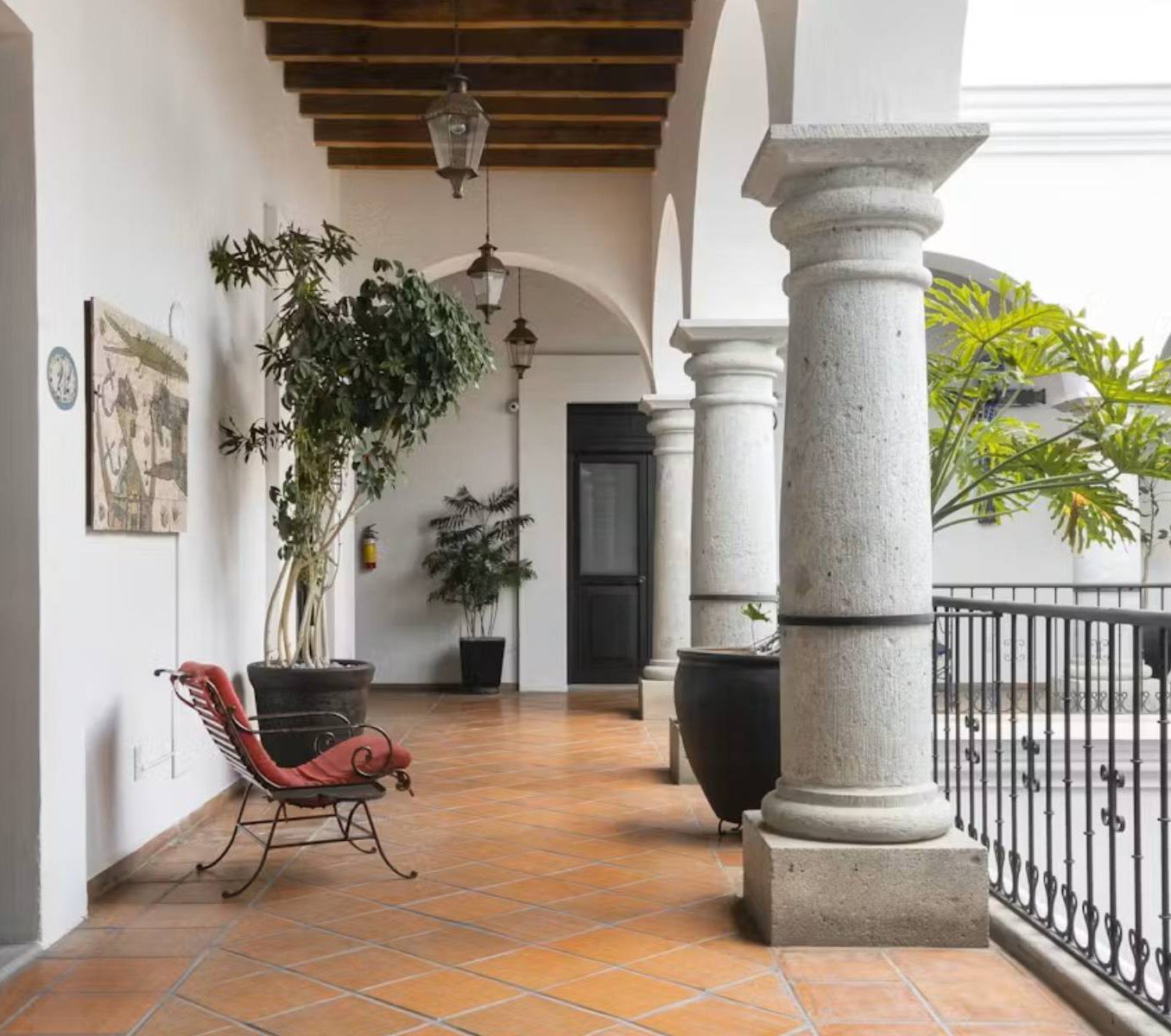 Rondreis Mexico, Oaxaca, Nu'ara Centro, galerij
