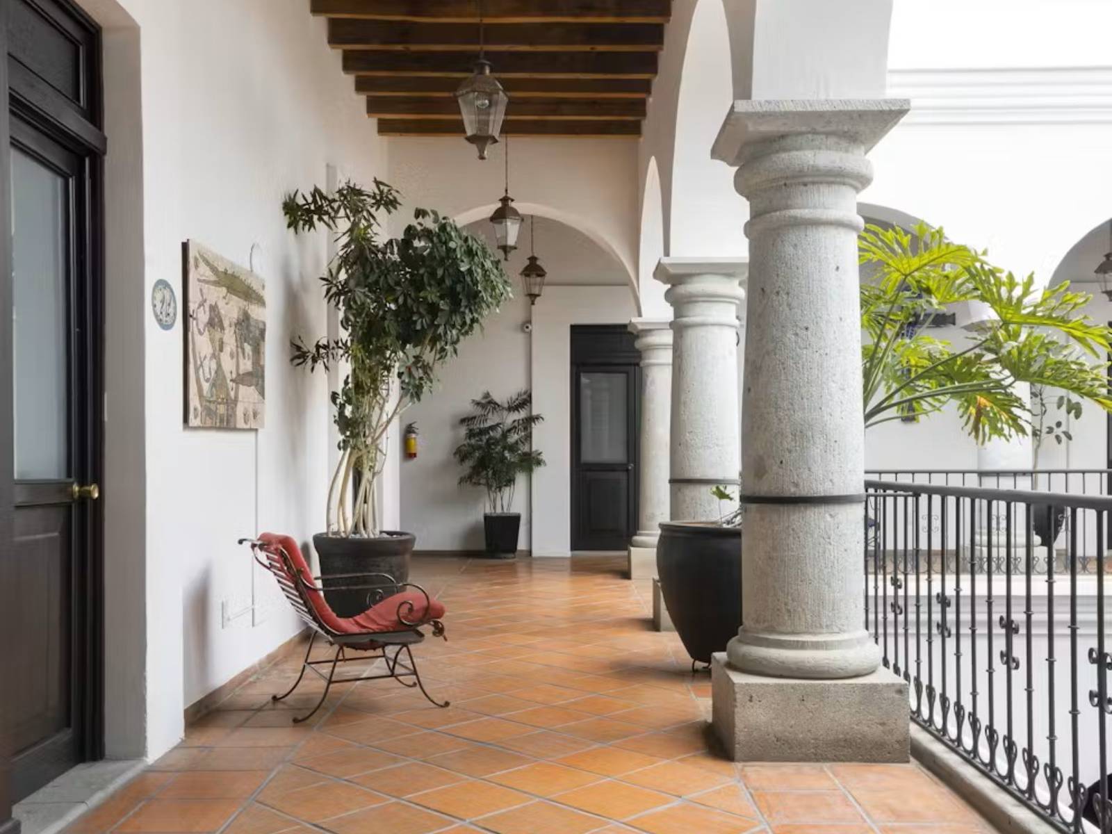 Rondreis Mexico, Oaxaca, Nu'ara Centro, galerij